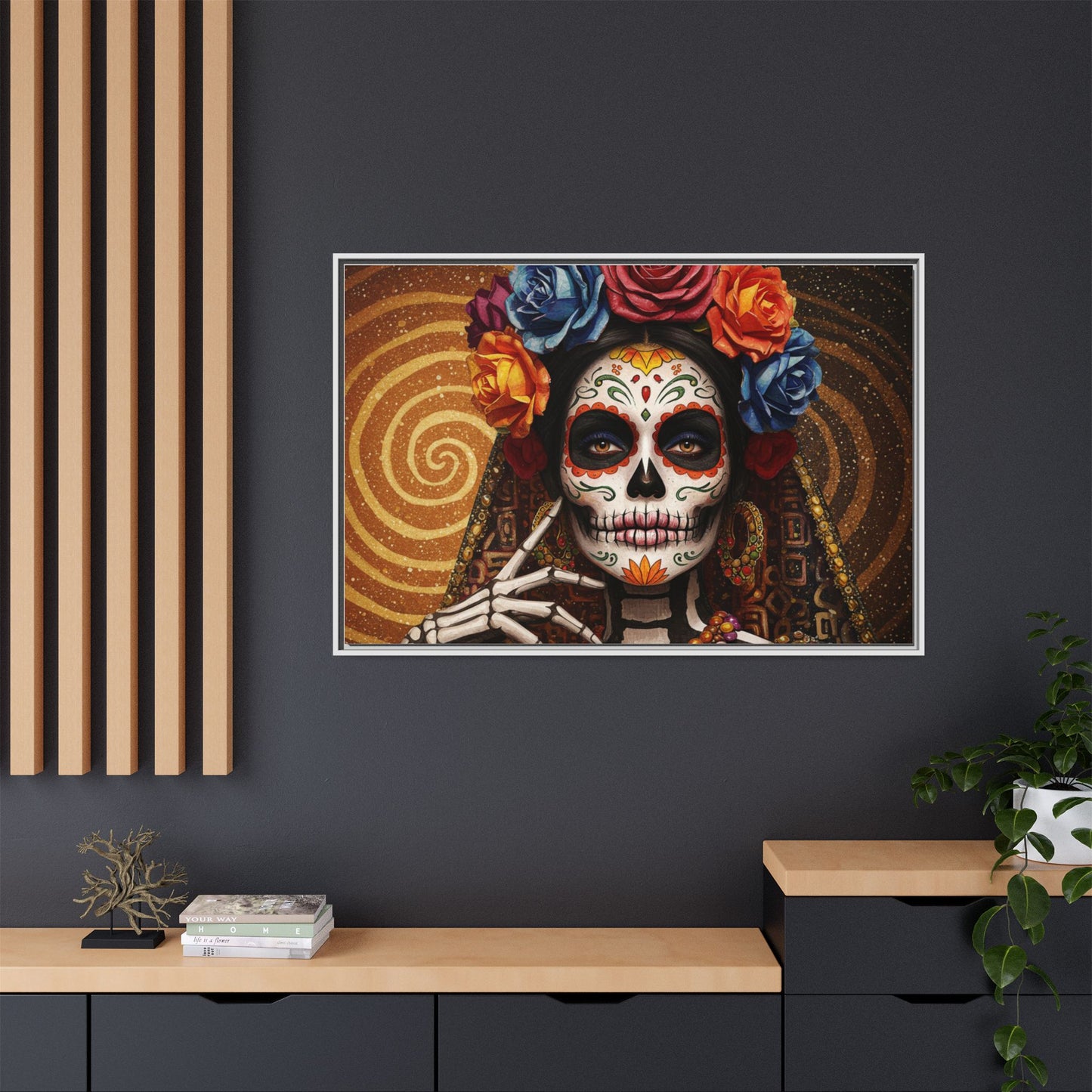 LaCatrina Elegance: Matte Canvas Masterpiece #20