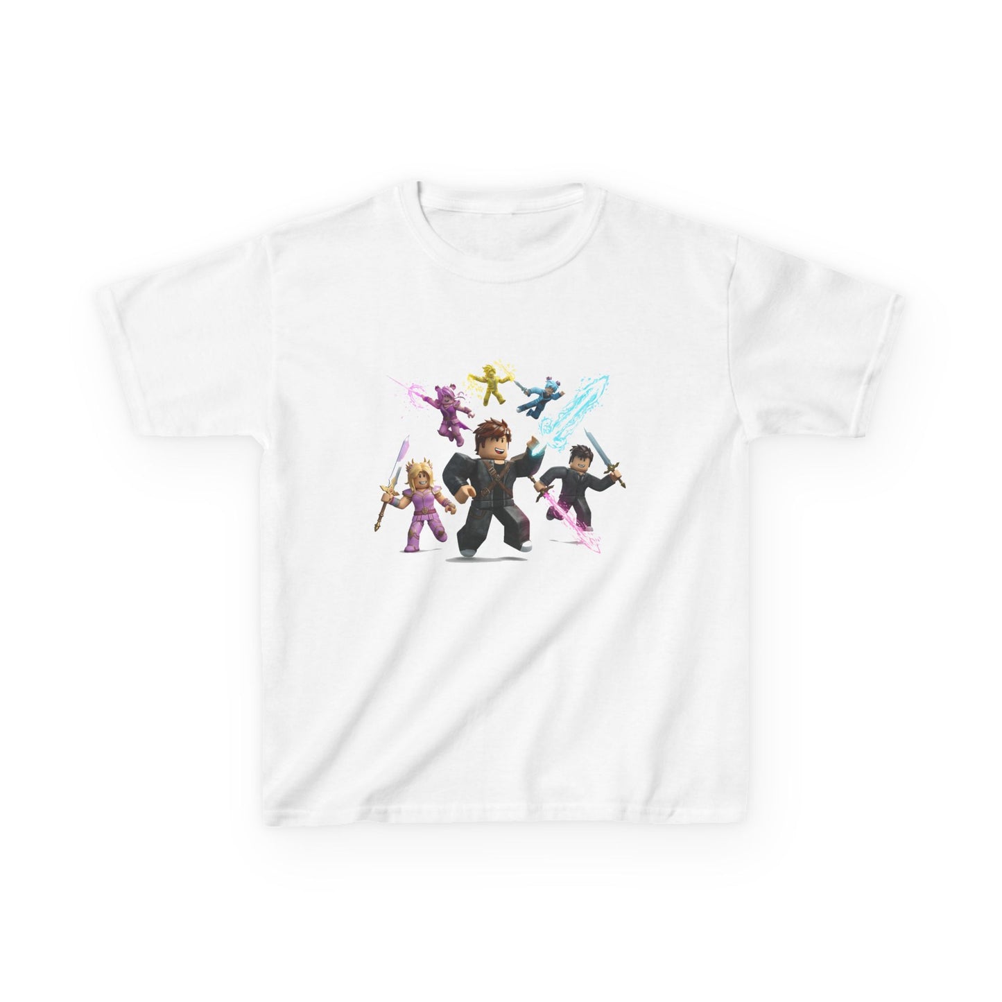 Pixel Pals Playground - Trendy Voxel Tee for Kids