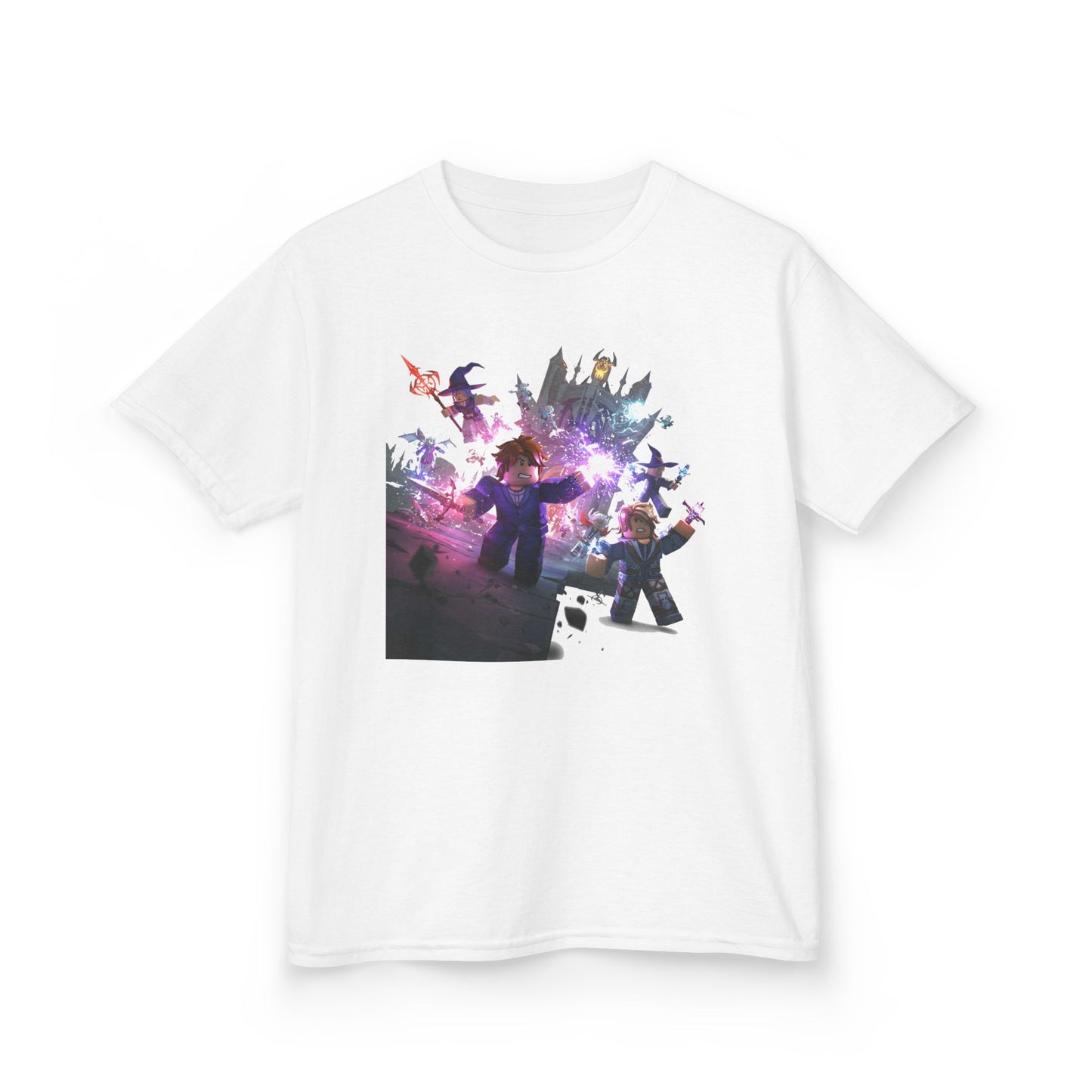 Pixel Pals Playground - Kids' Trendy Voxel Tee