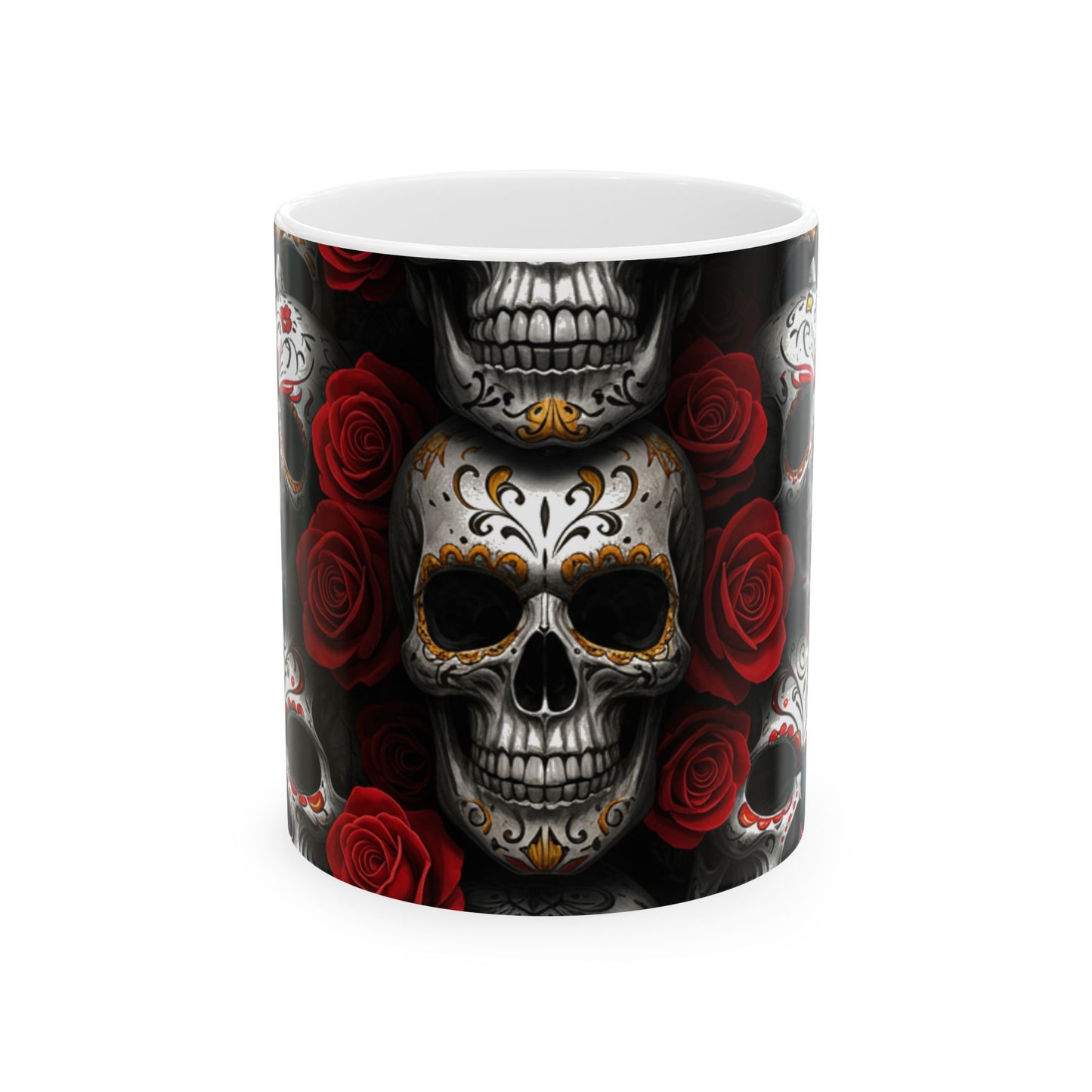 LaCatrina Charm Mug - Sip in Style with a Cultural Twist