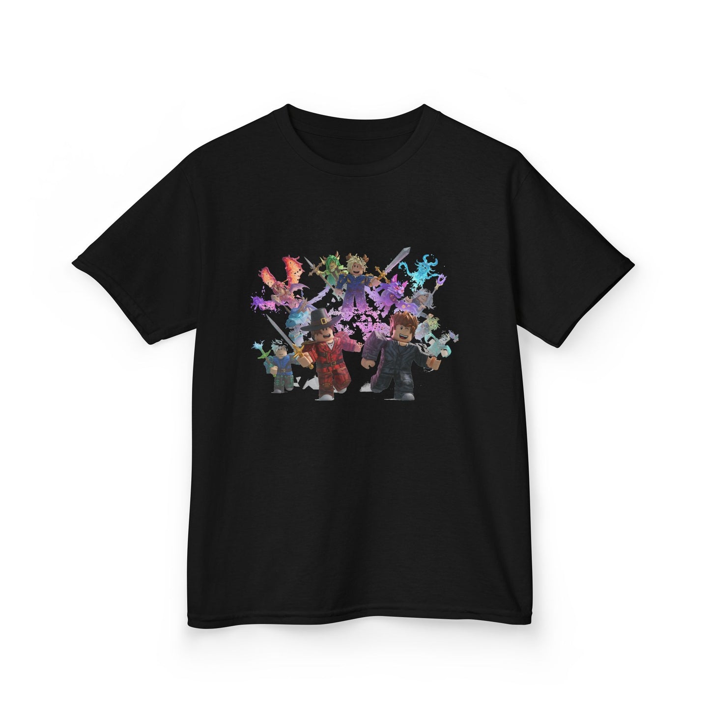 Pixel Pals Playground - Trendy Voxel Tee for Kids