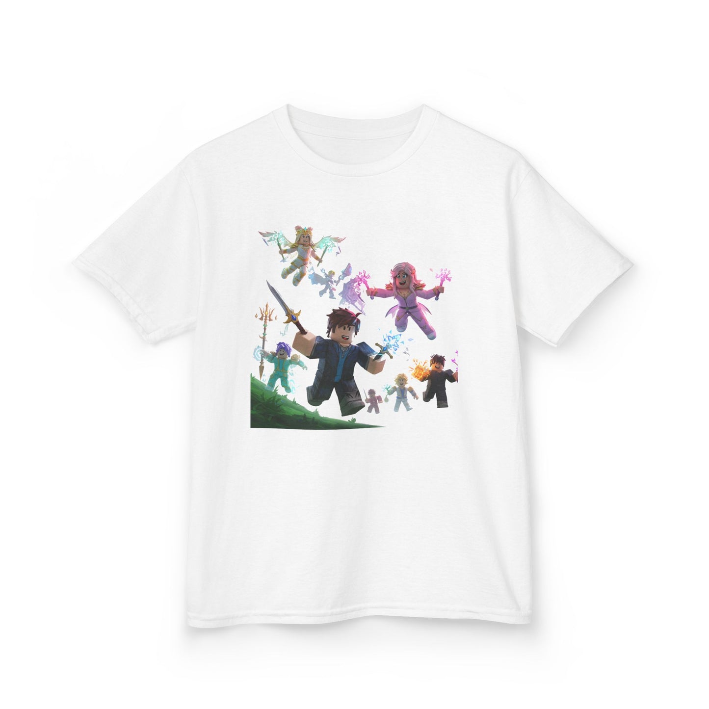 Pixel Pals Adventure - Kids' Trendy Voxel Tee