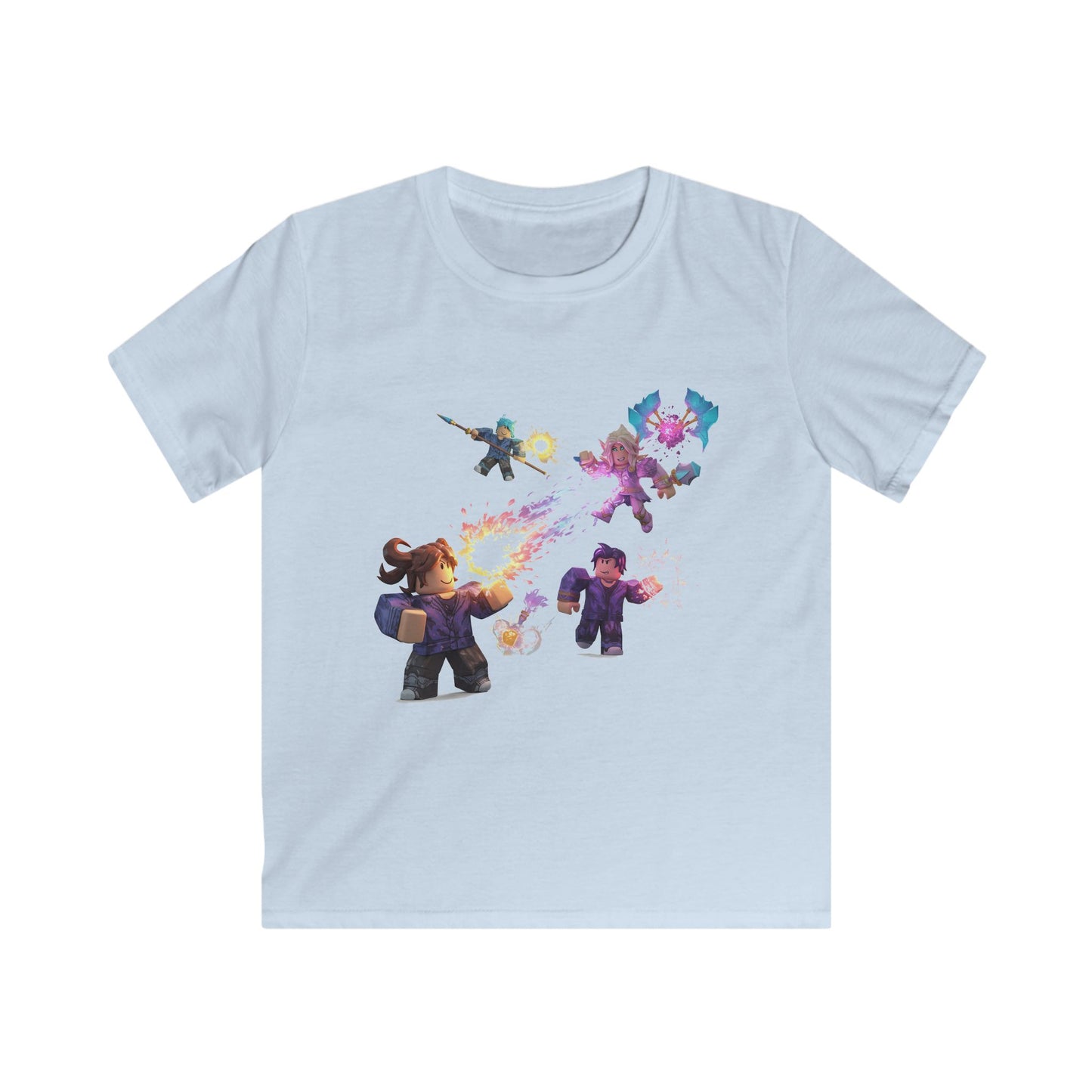 Pixel Pals Playground - Kids' Voxel Tee #7