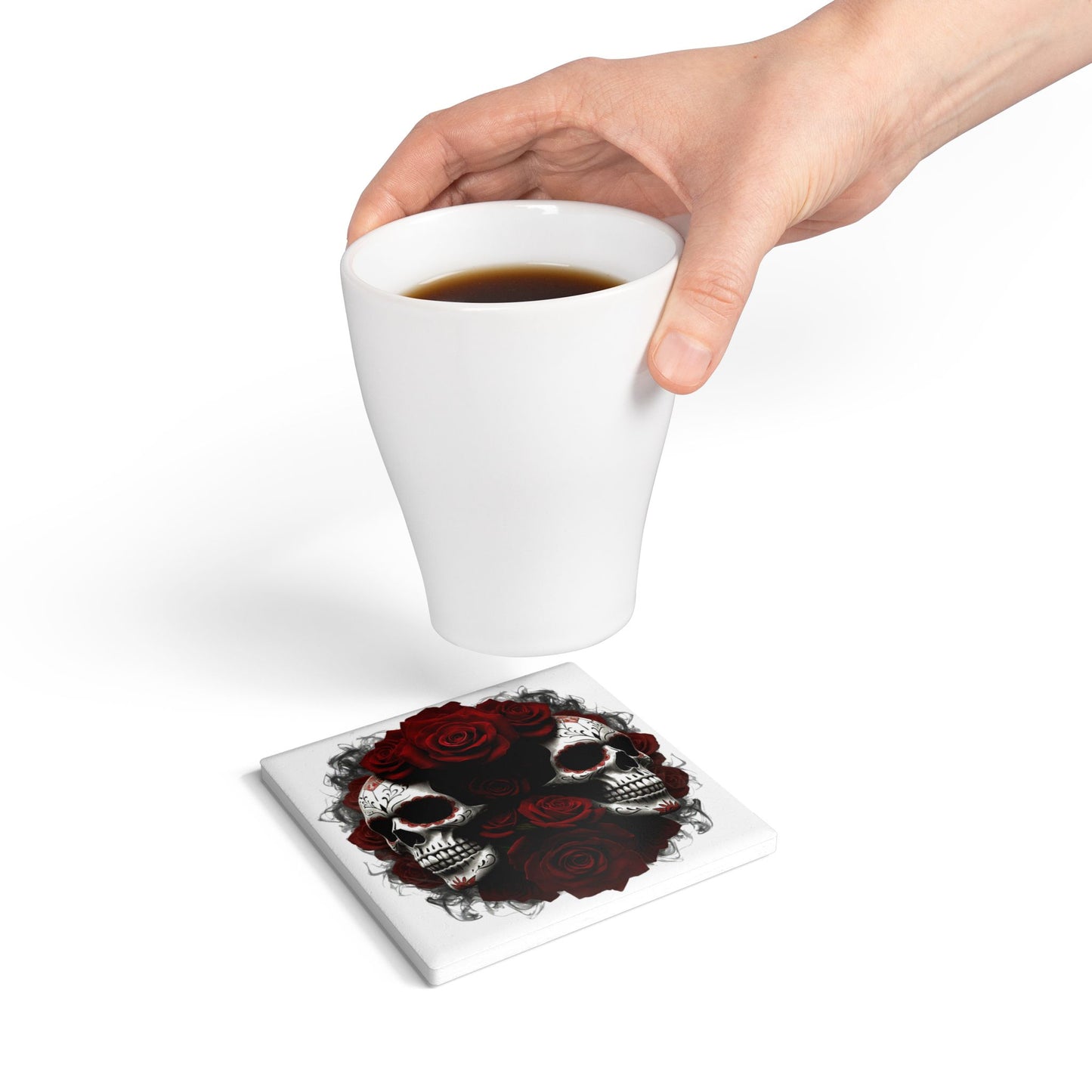 LaCatrina Edge - Ceramic Coaster #10