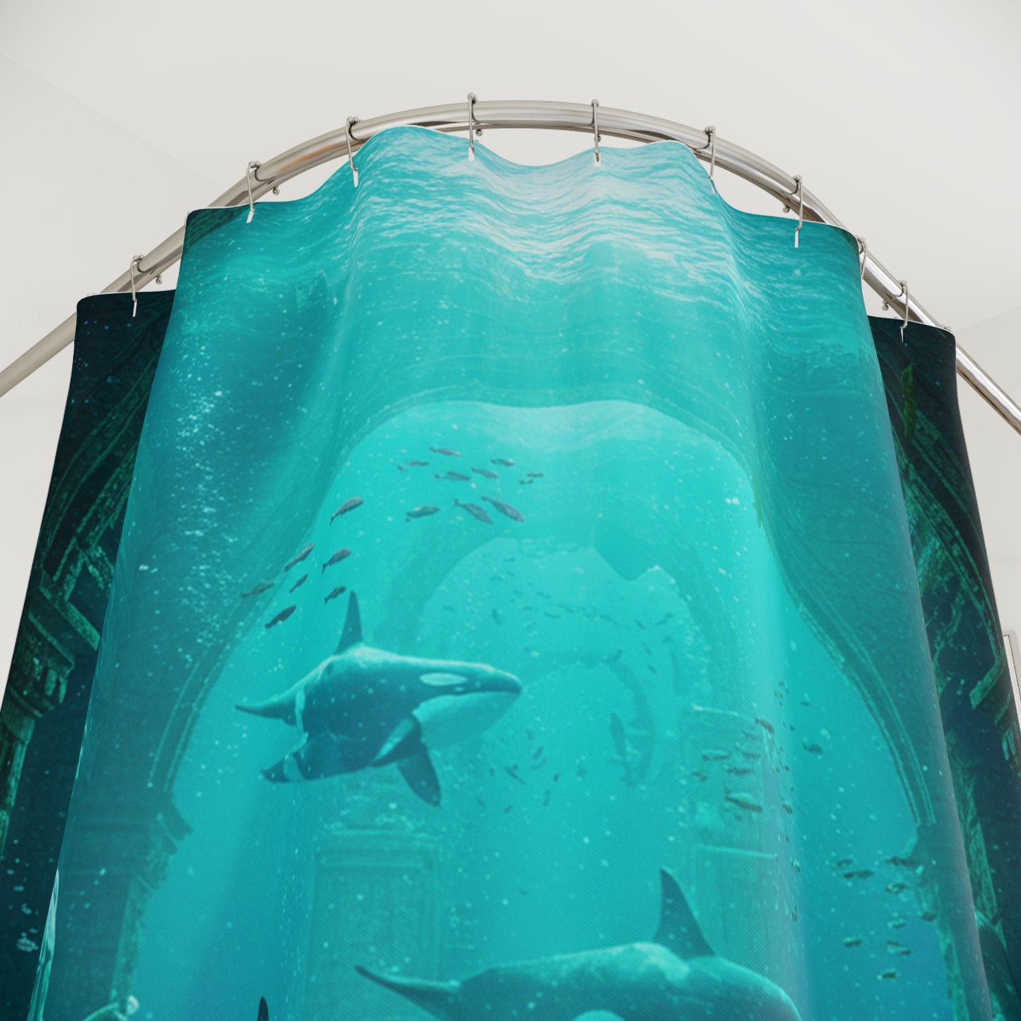 Atlantis Edge: The Lost City Shower Curtain #21