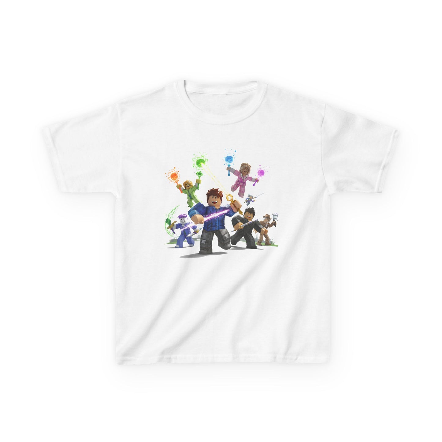 Pixel Pals Adventure - Kids' Trendy Voxel Tee