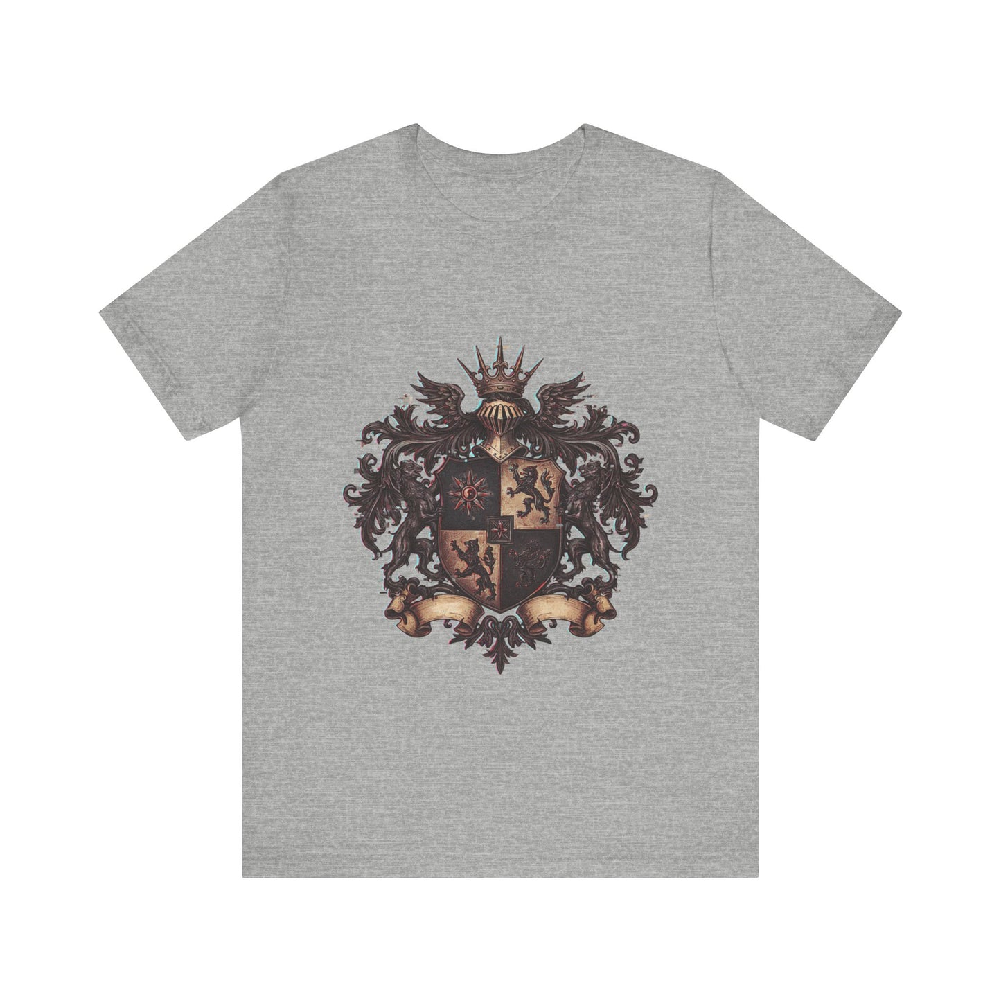 Guild Emblem Fusion Tee - Trendy Unisex Jersey Style
