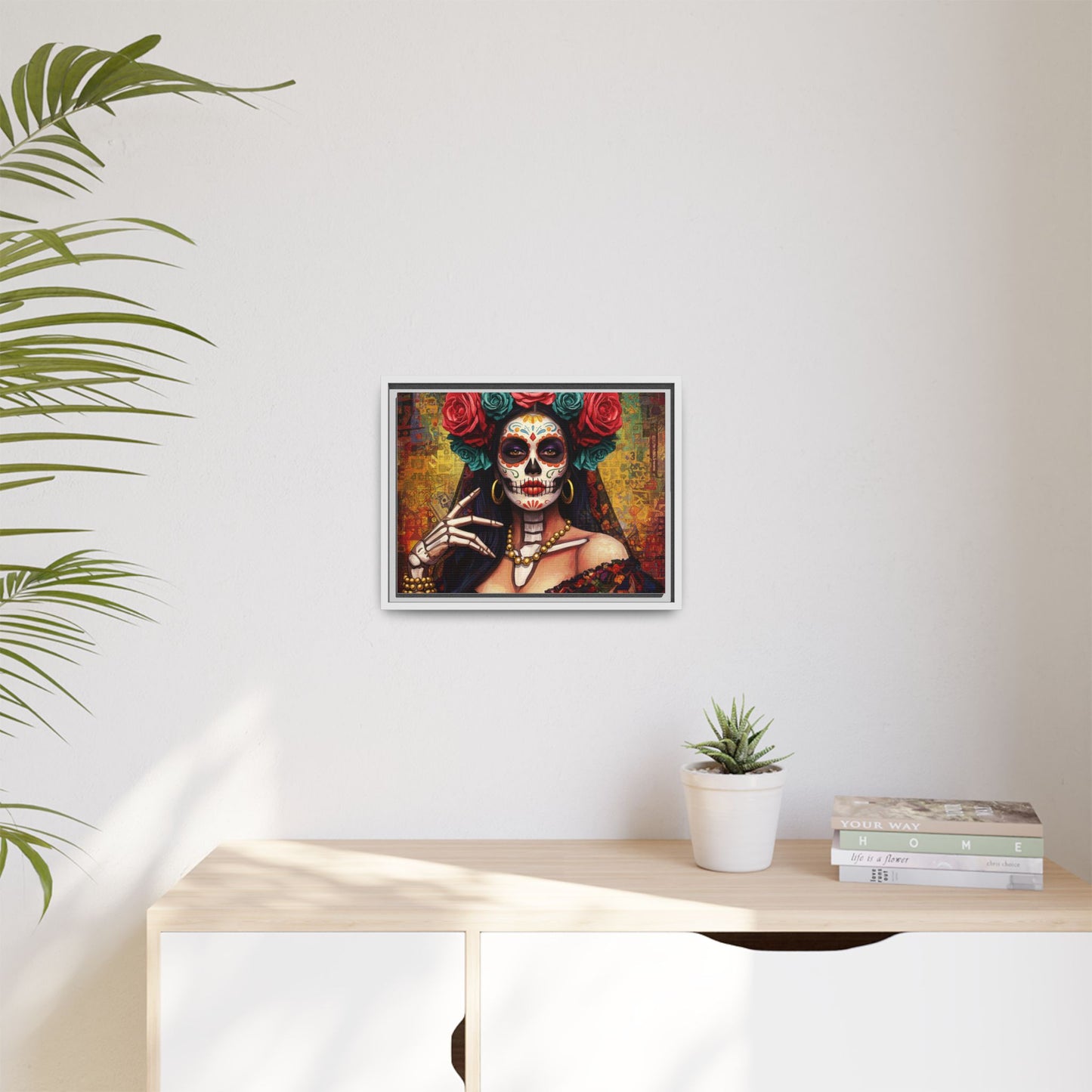 LaCatrina Elegance: Professional Multi-Color Framed Matte Canvas #9