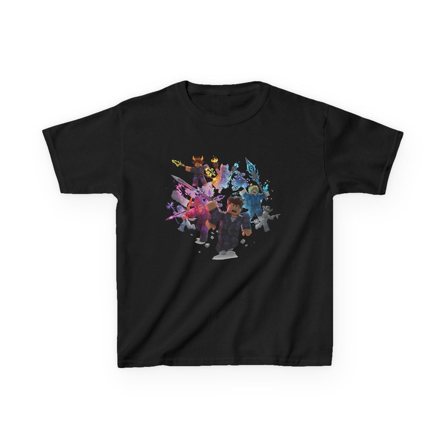 Pixel Pals Playground - Trendy Voxel Tee for Kids