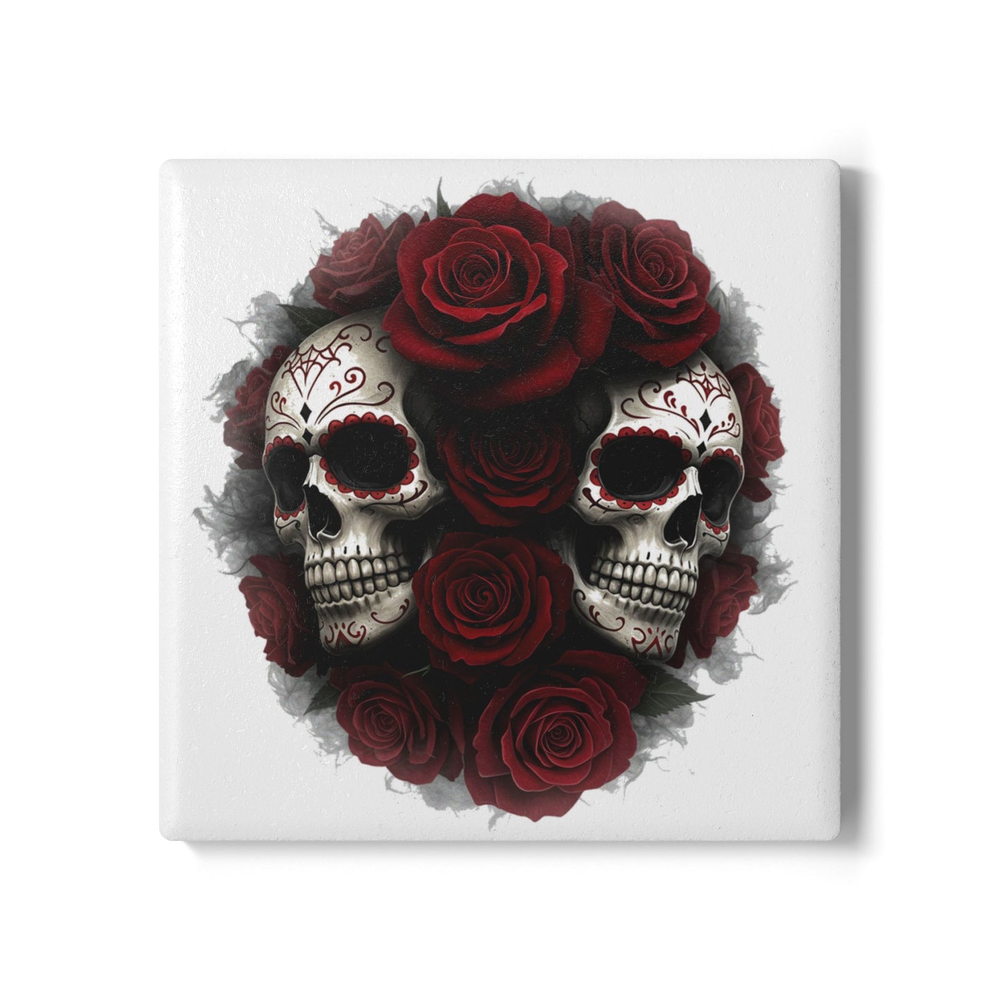 LaCatrina Edge: Daring Ceramic Coaster #14