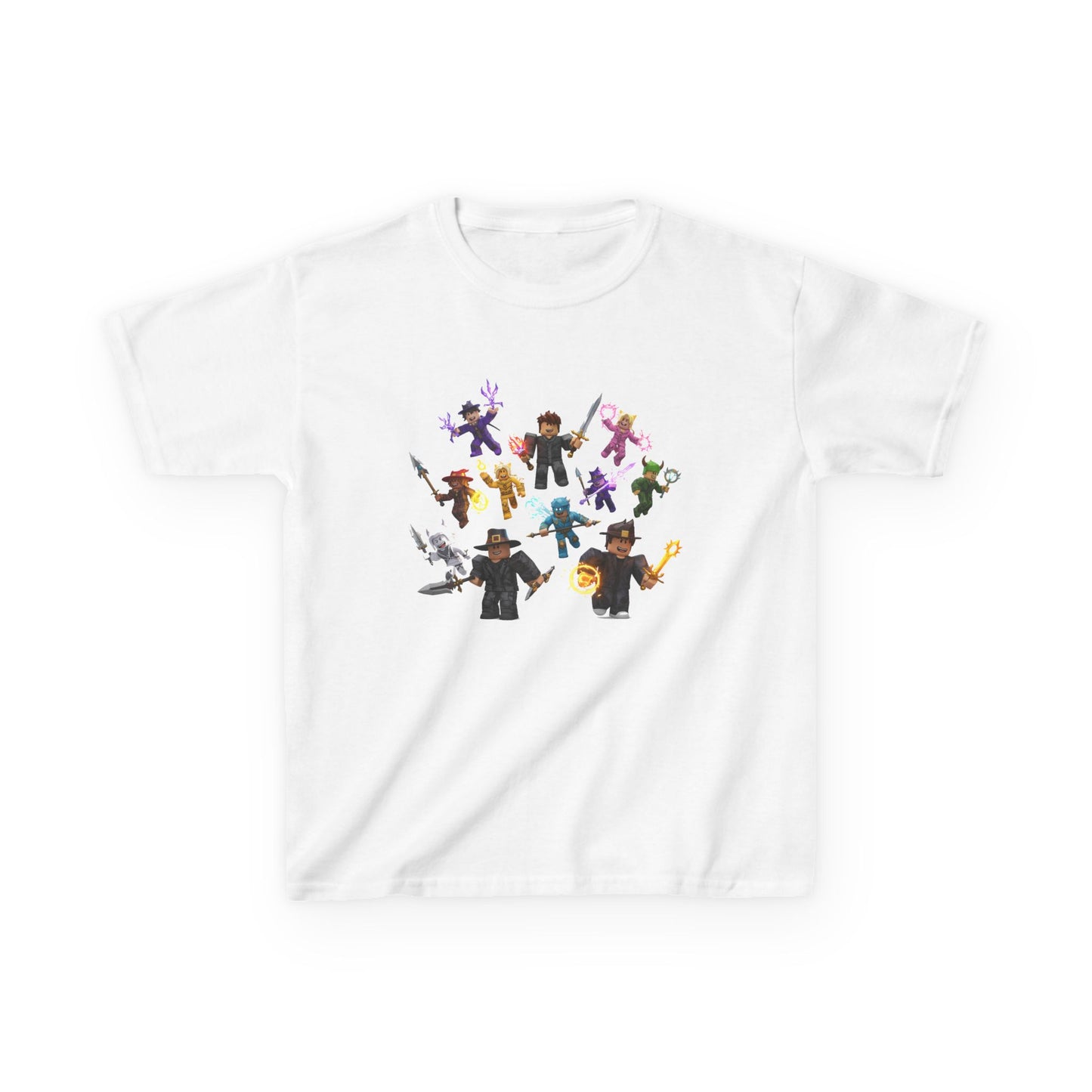 Pixel Pals Playground - Kids' Trendy Voxel Tee