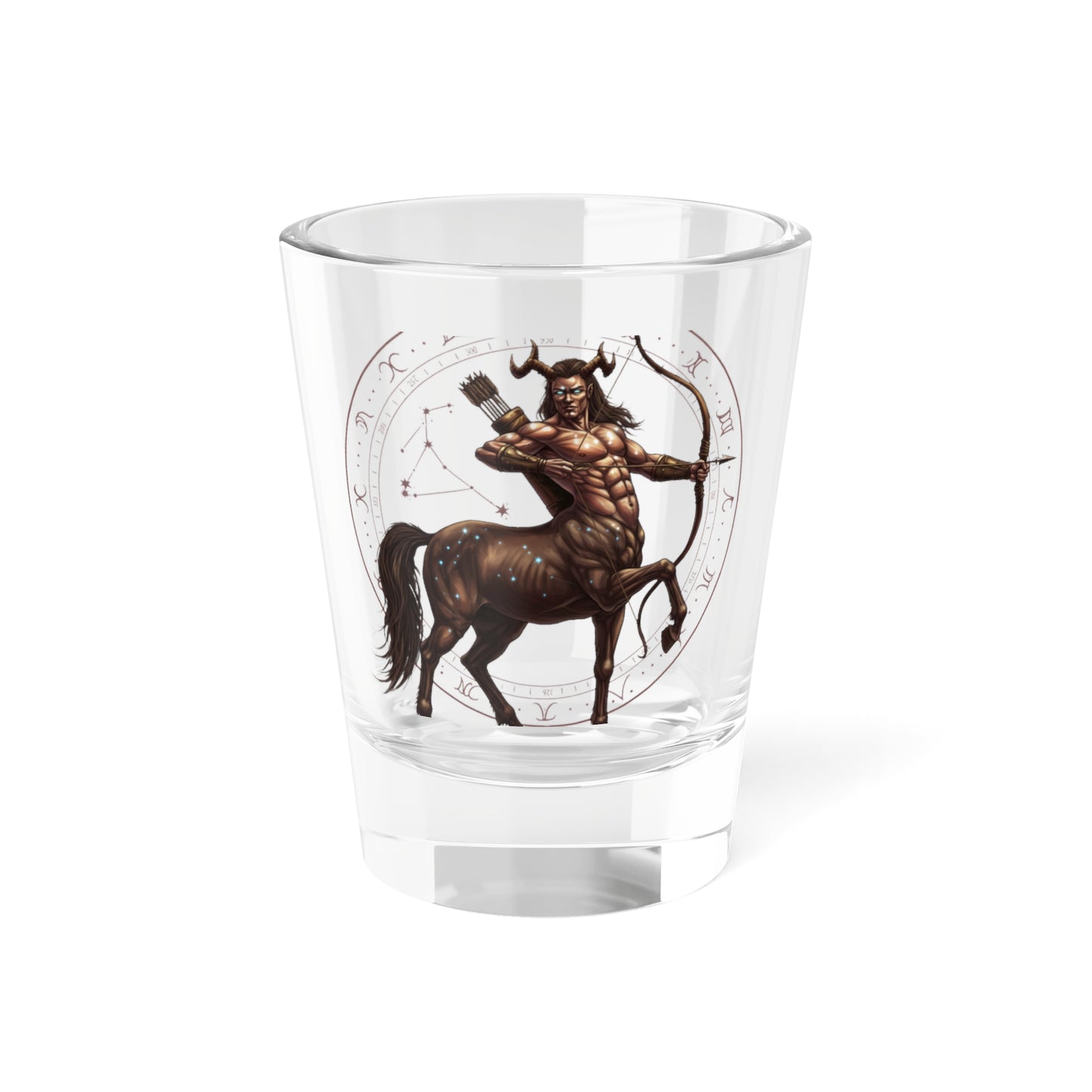 Sagittarius Starlight 1.5oz Shot Glass - Trendy Zodiac Sipper