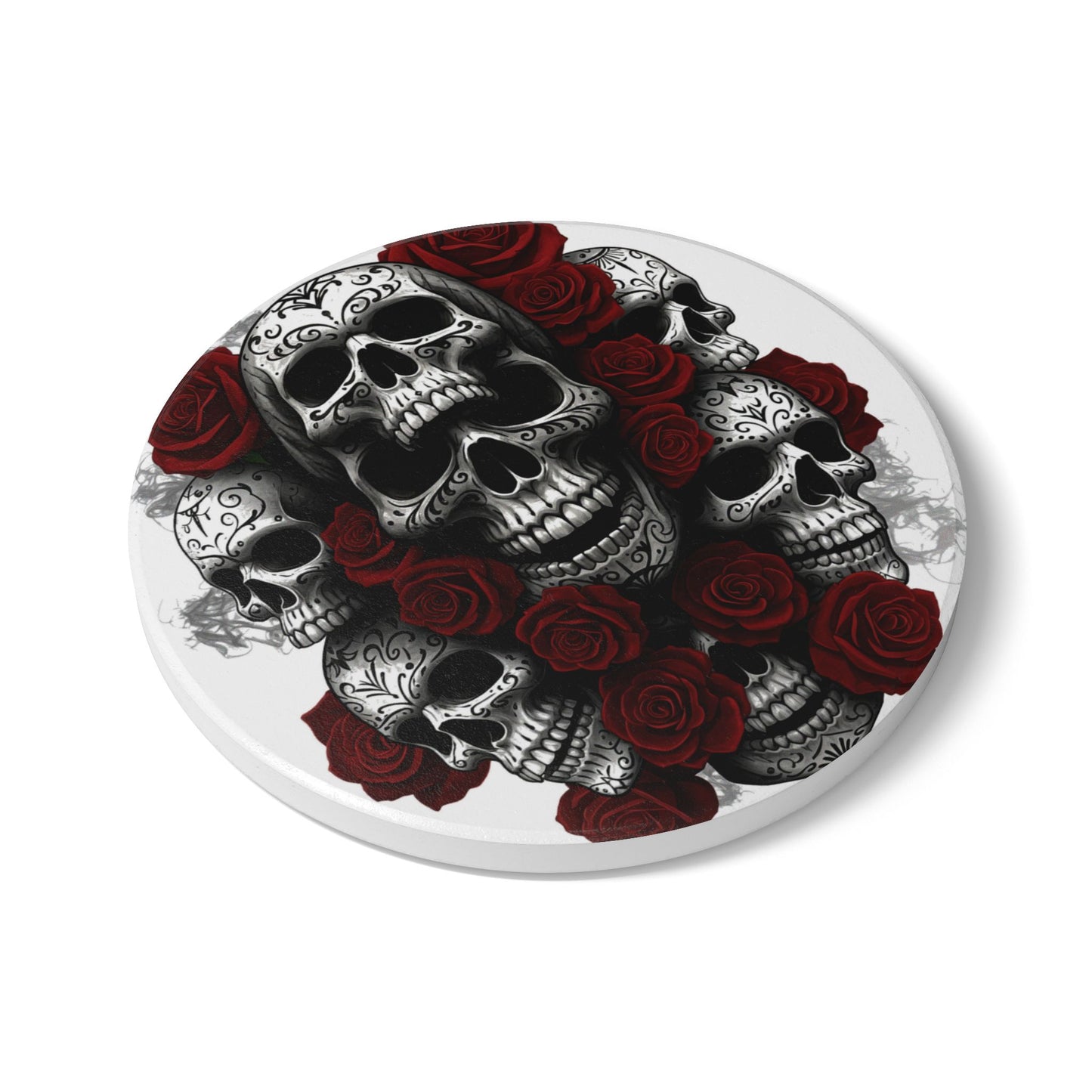 LaCatrina Edge: #21 Ceramic Coaster - Bold & Mysterious