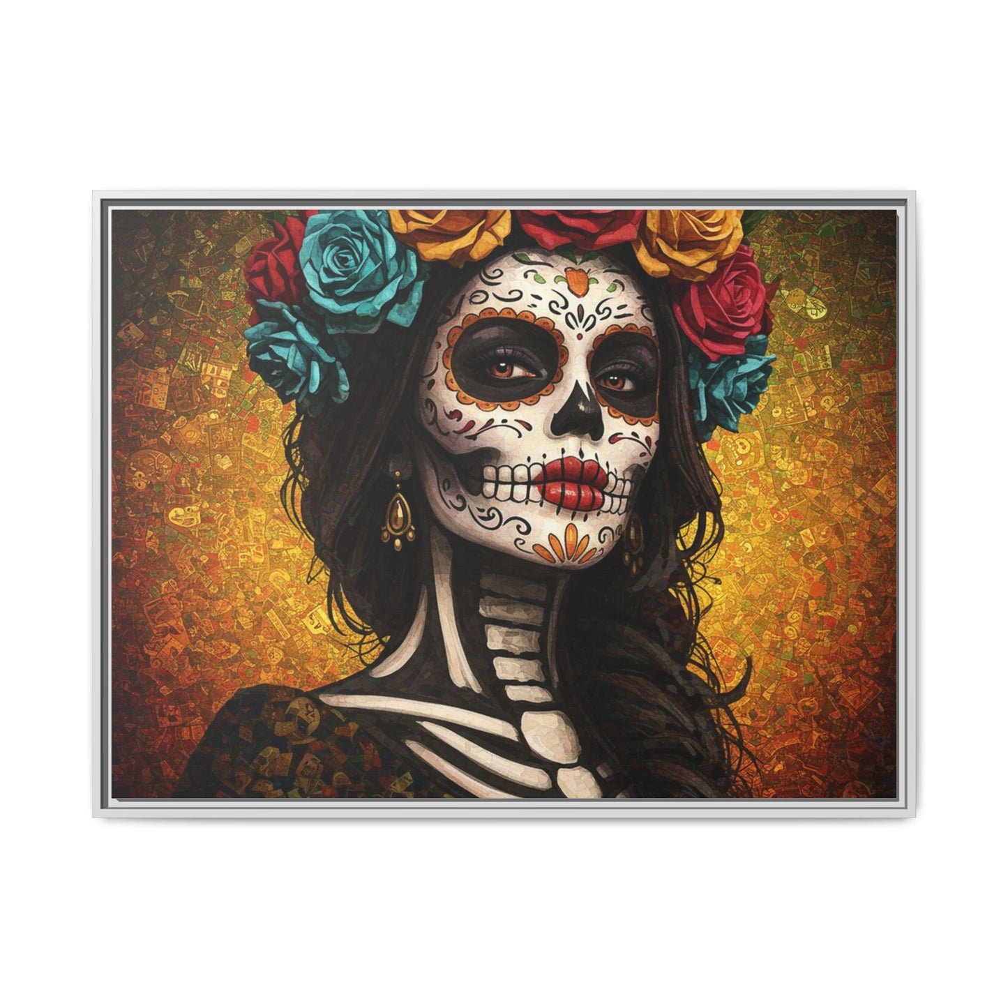 LaCatrina Essence: Professional Multi-Color Framed Matte Canvas #21