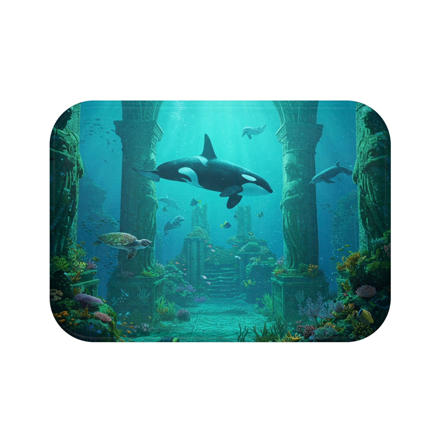 Atlantis Escape Casual Bath Mat