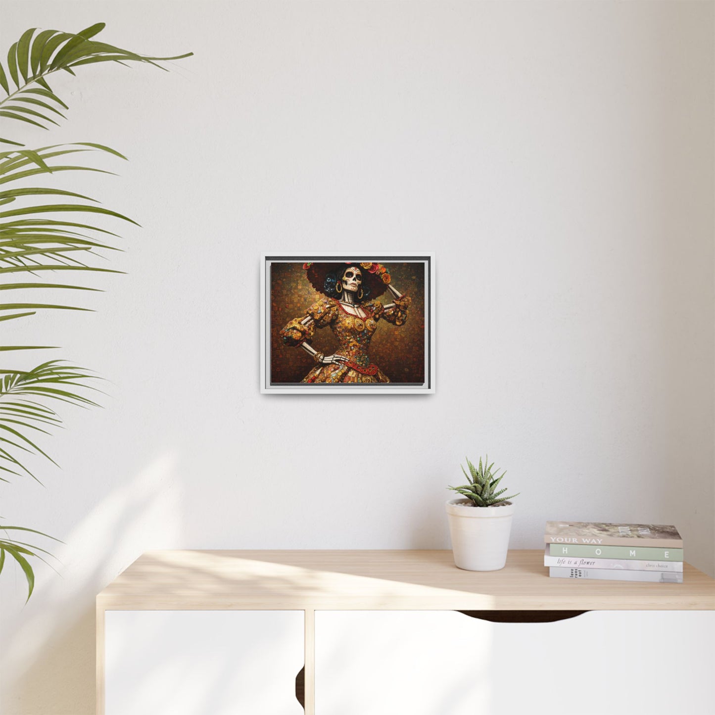 LaCatrina Essence #24 - Professional Multi-Color Framed Matte Canvas