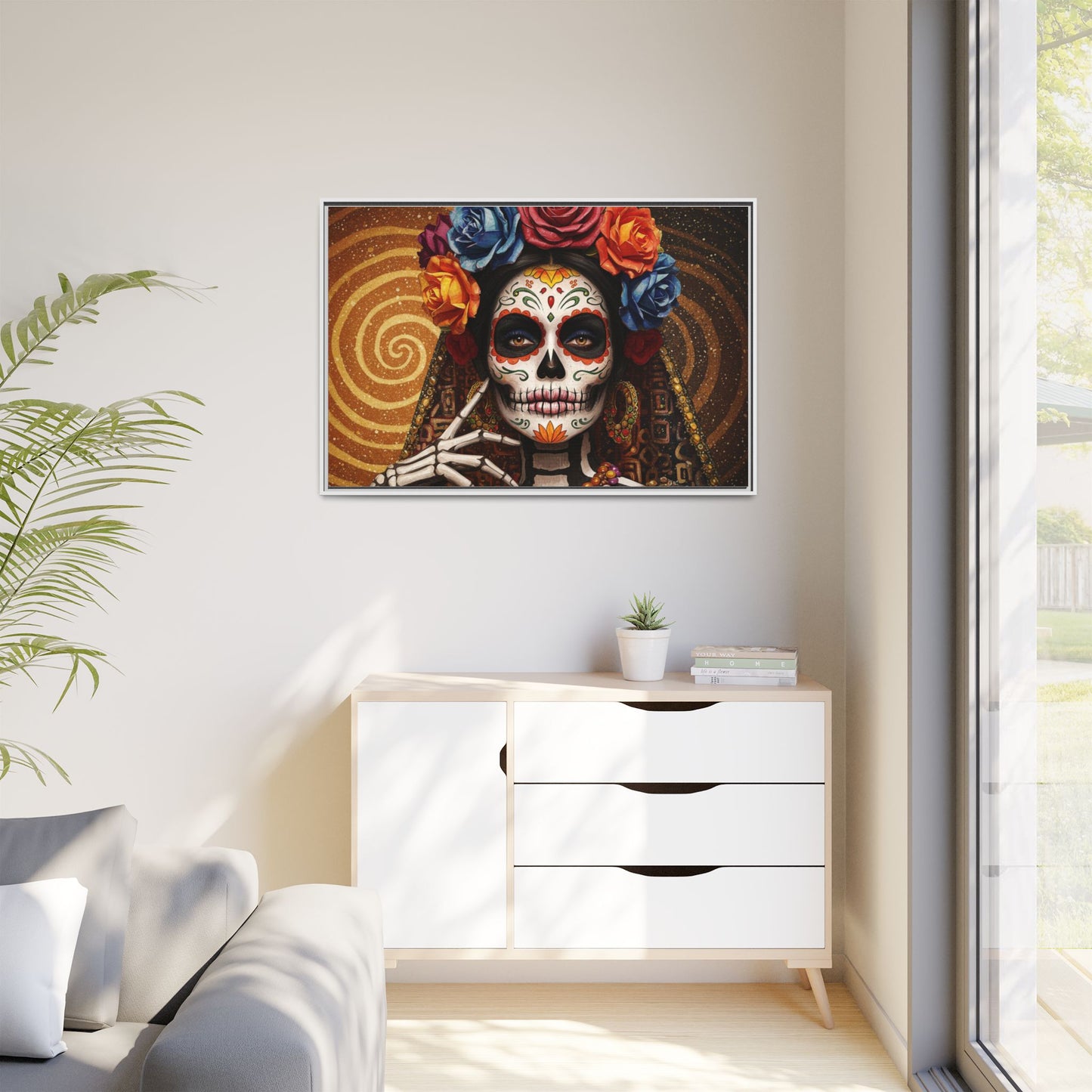 LaCatrina Elegance: Matte Canvas Masterpiece #20
