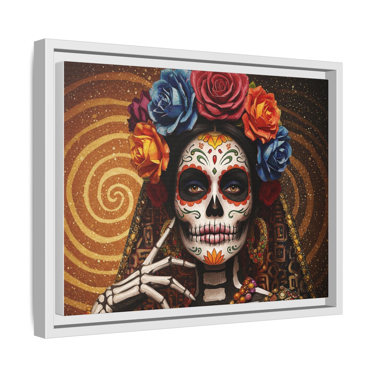 LaCatrina Elegance: Matte Canvas Masterpiece #20