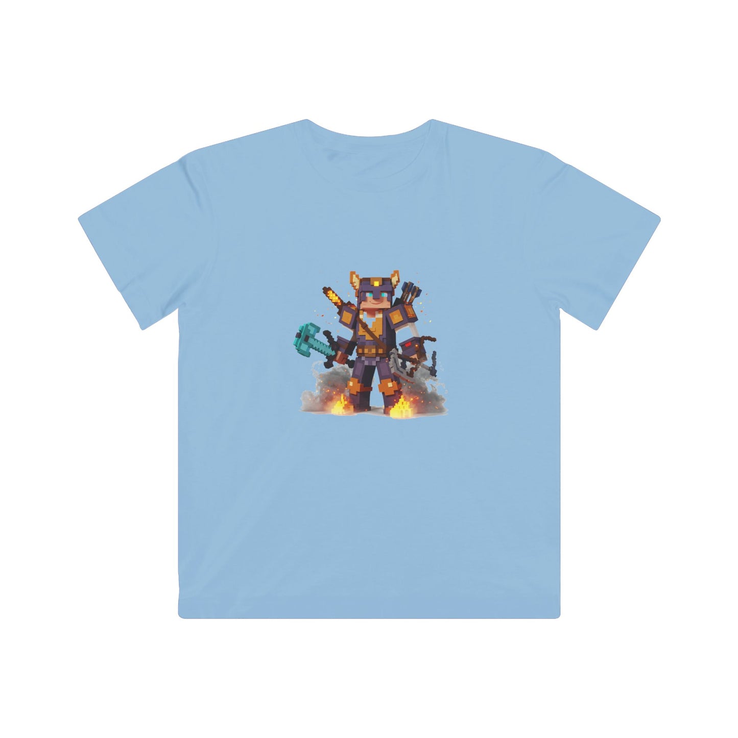 Pixel Power Player - Kids' Fine Jersey Tee