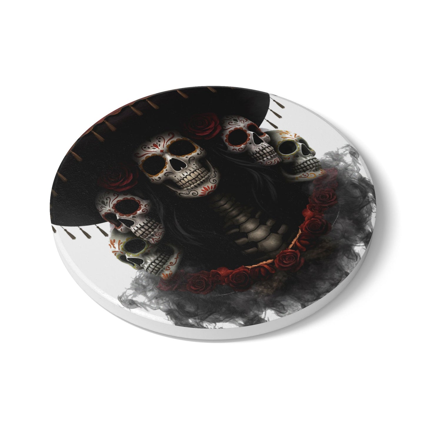 LaCatrina Edge: Dare to Be Different Ceramic Coaster