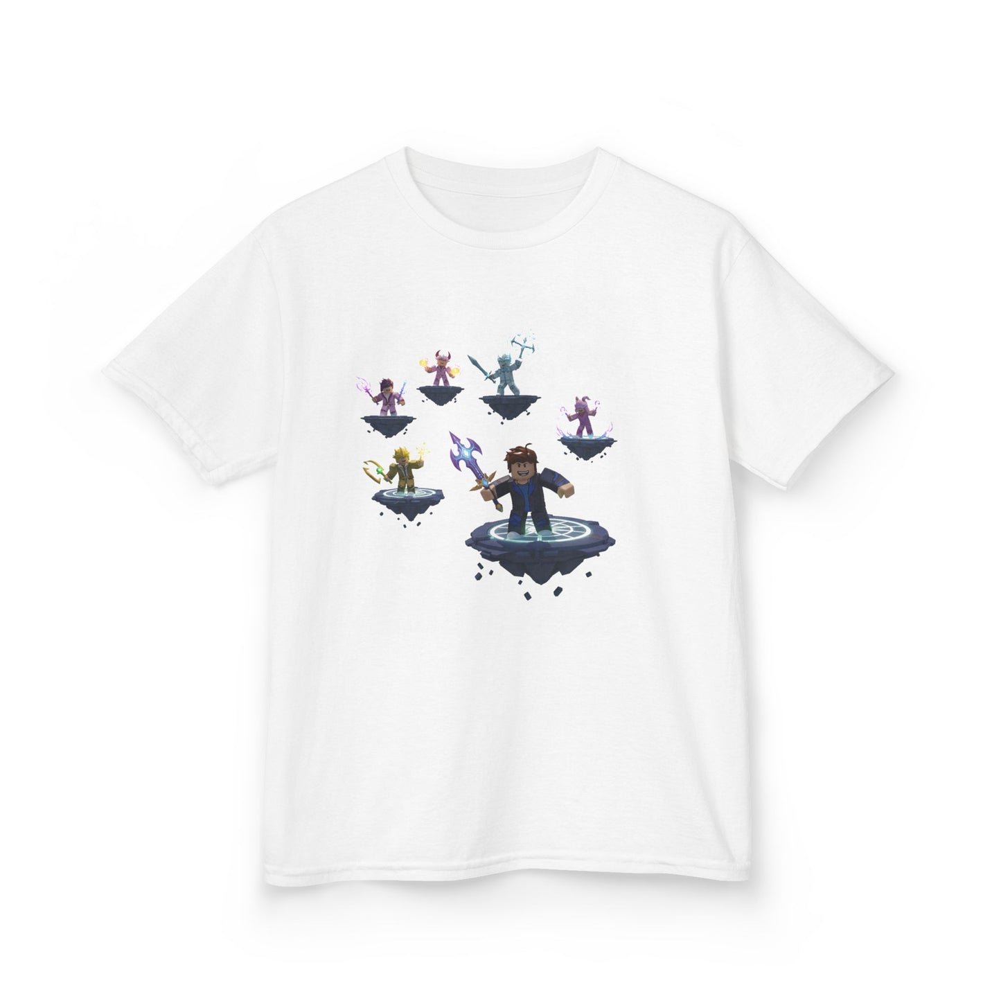 Pixel Pals Adventure Kids' Cotton Tee - Voxel Edition #61
