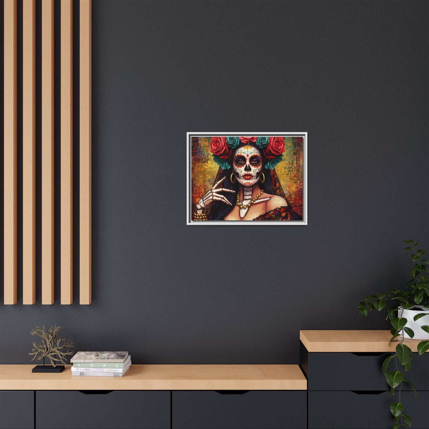 LaCatrina Elegance: Professional Multi-Color Framed Matte Canvas #9
