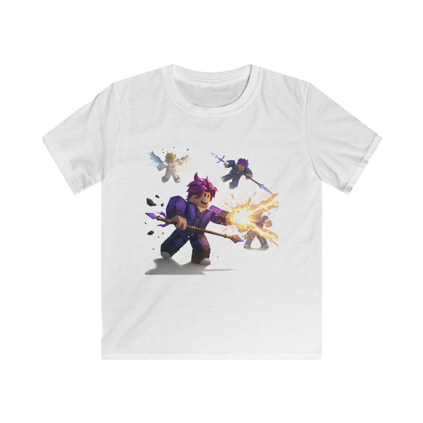 Pixel Pals Playground Tee - Kids' Voxel Adventure