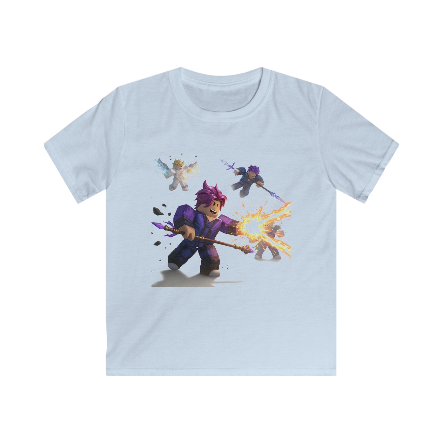 Pixel Pals Playground Tee - Kids' Voxel Adventure