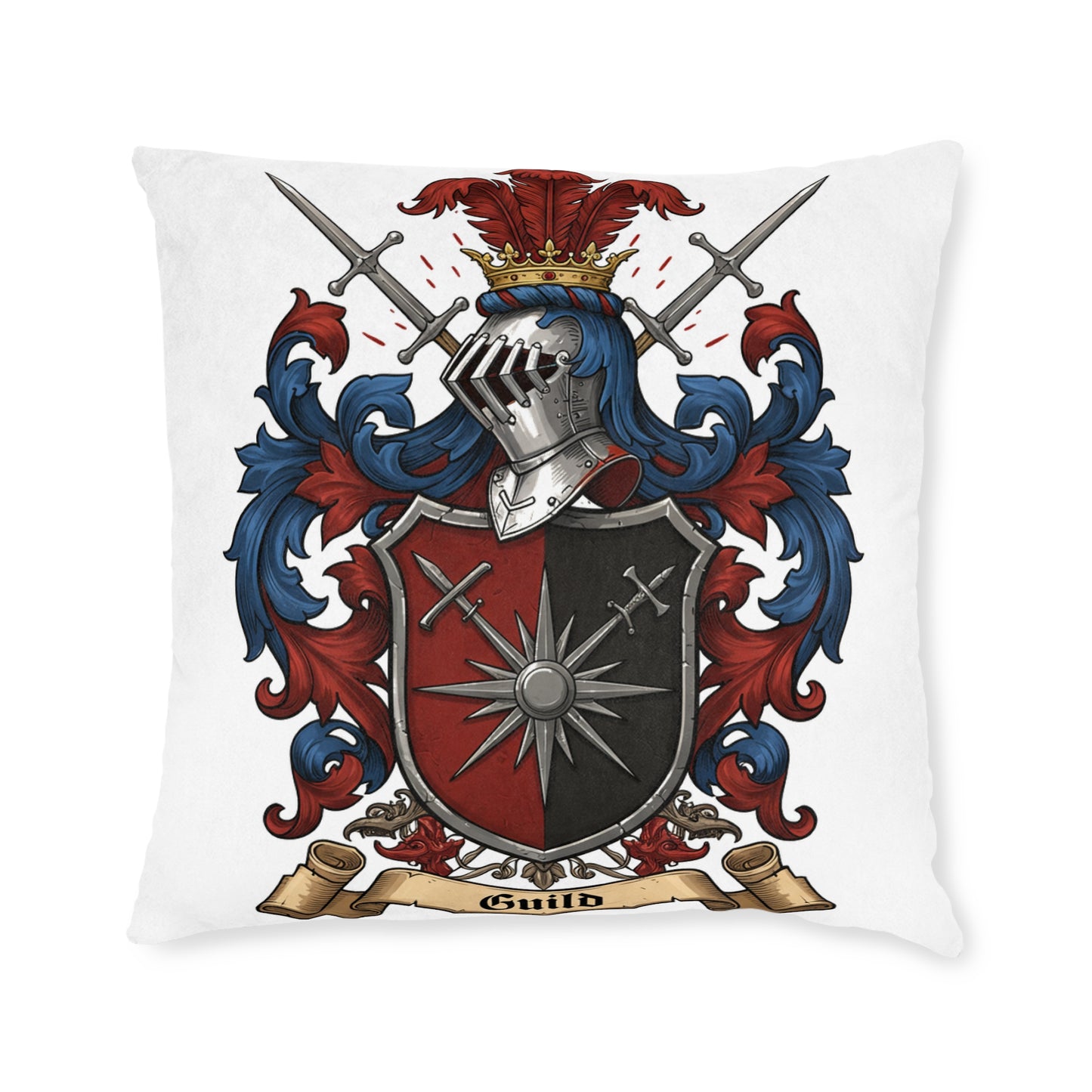 Edge of Comfort: Guild 13 Square Pillow
