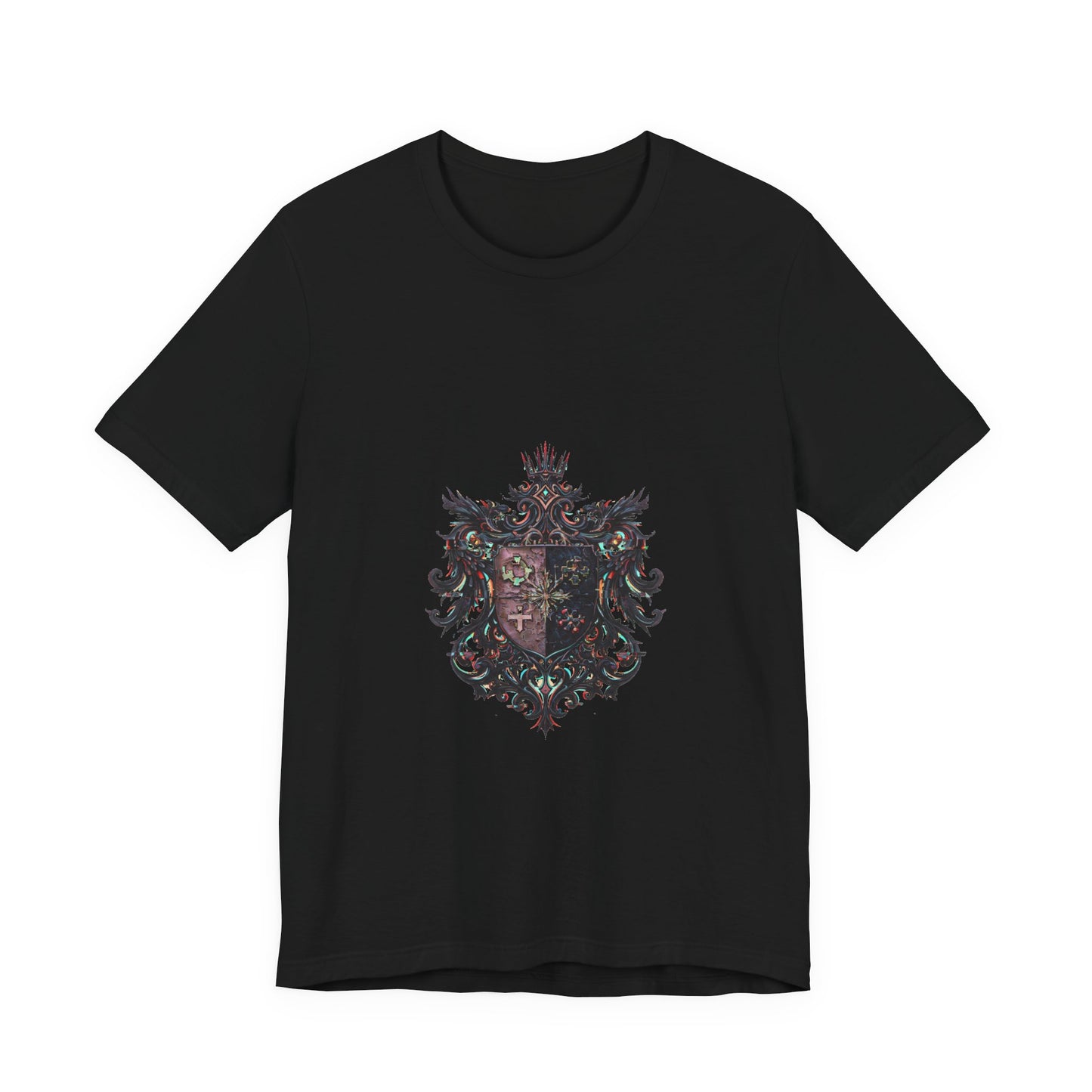 Guild Emblem Fusion Tee – Trendy Unisex Style