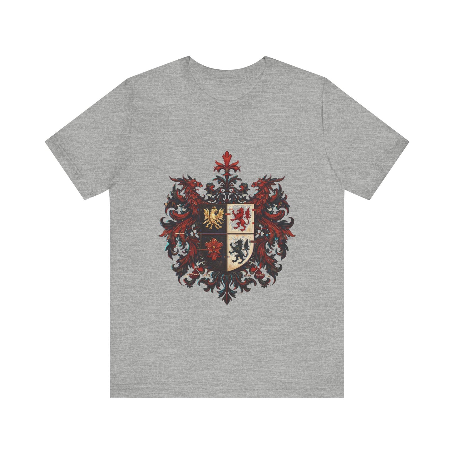 Guild Emblem Fusion Tee - Trendy Unisex Style