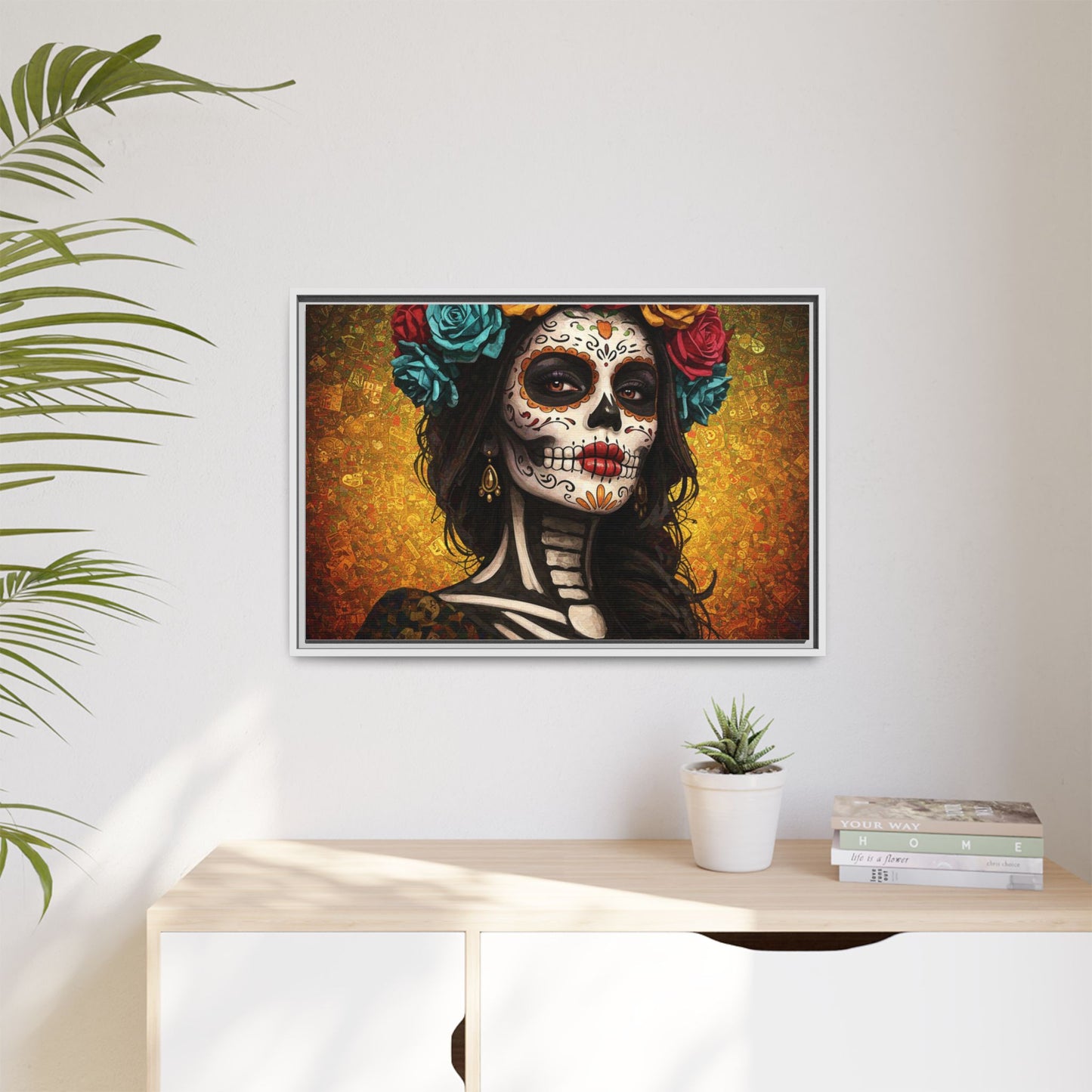 LaCatrina Essence: Professional Multi-Color Framed Matte Canvas #21
