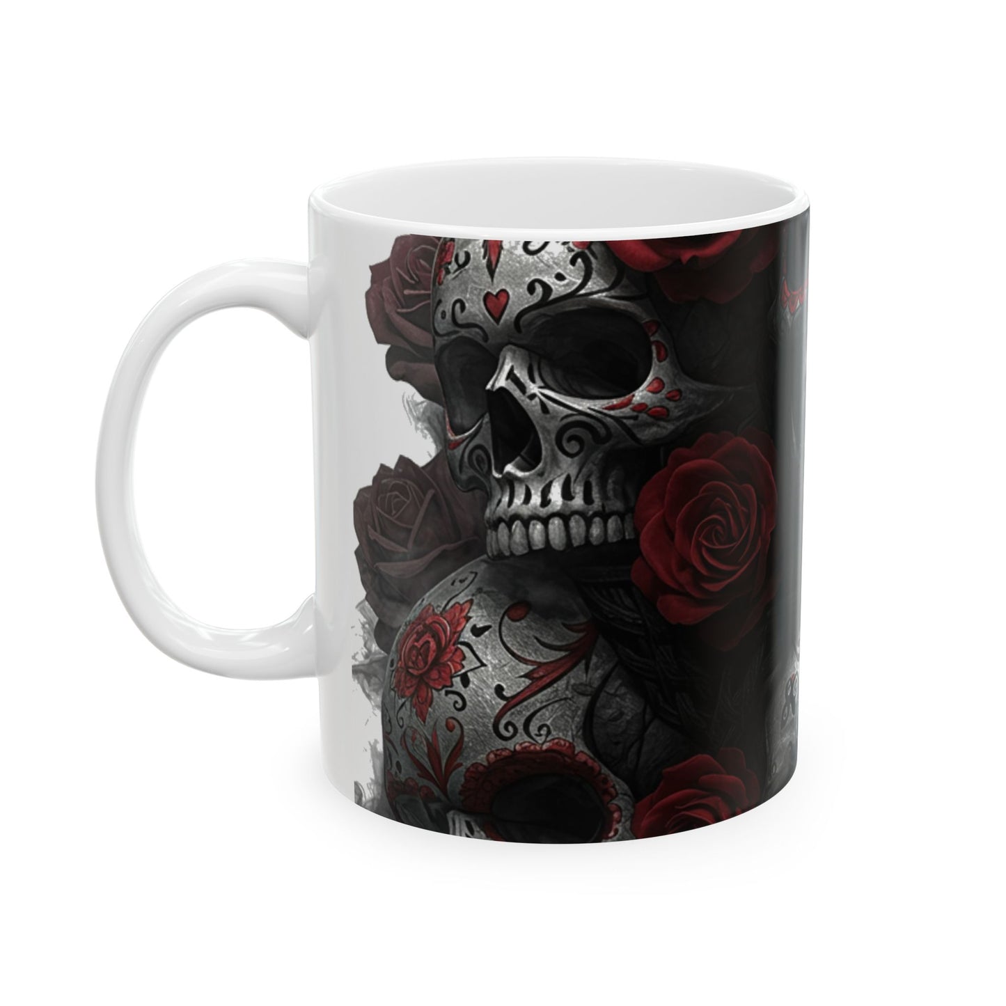 LaCatrina Charm Ceramic Mug - Casual Sip of Tradition