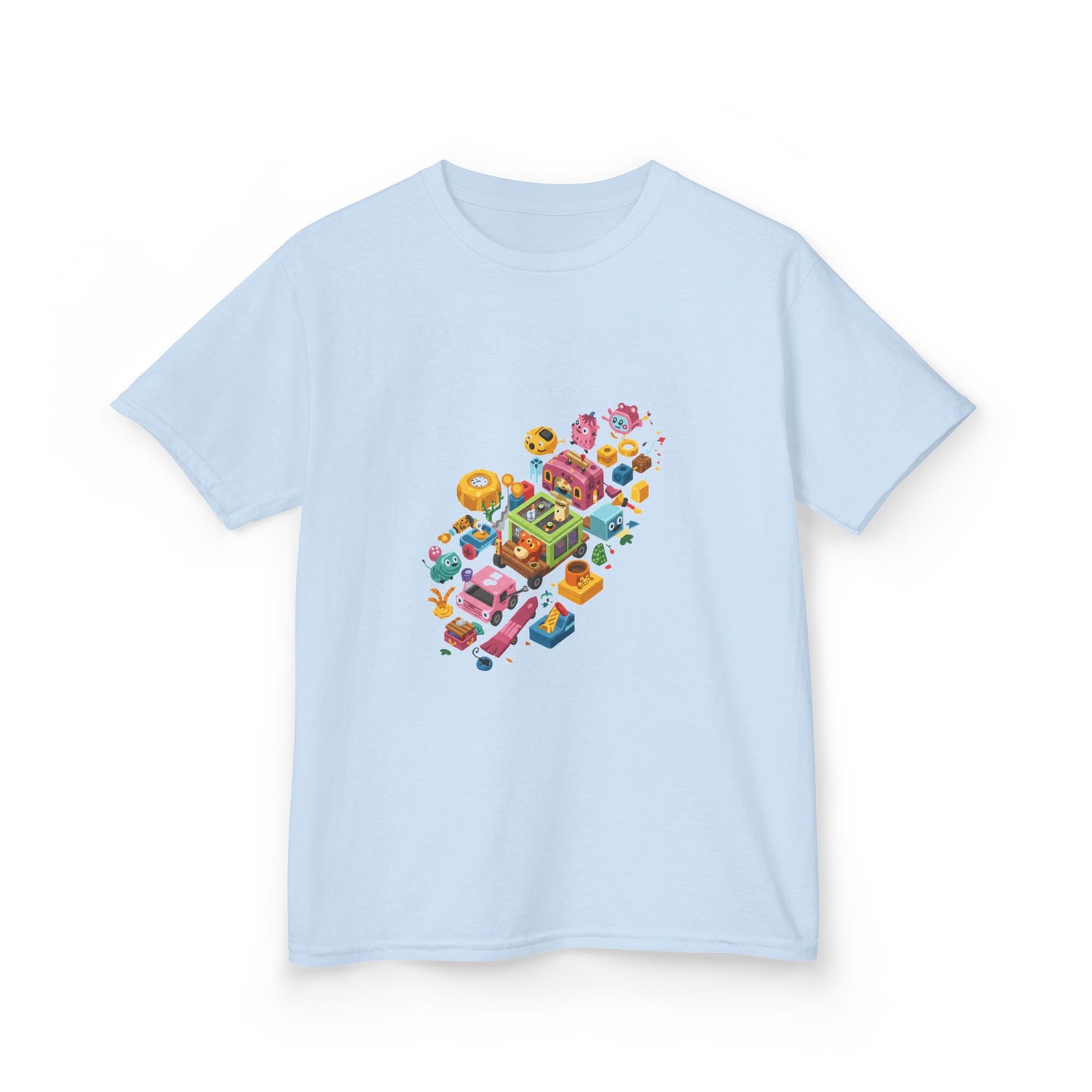 Level Up! Kids' Gamer-Style Heavy Cotton Tee