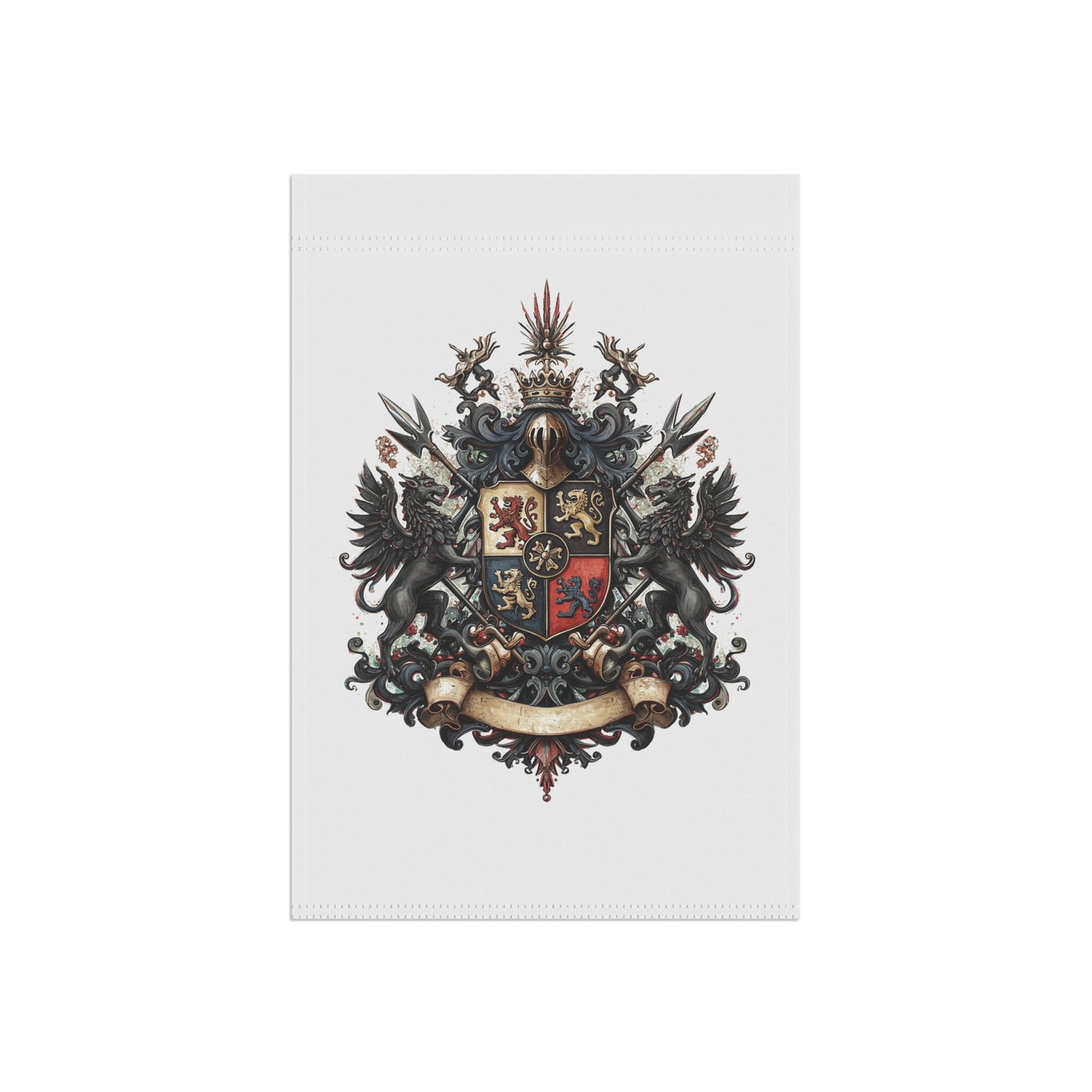 Guild Emblem Grandeur: Trendy Garden & House Banner
