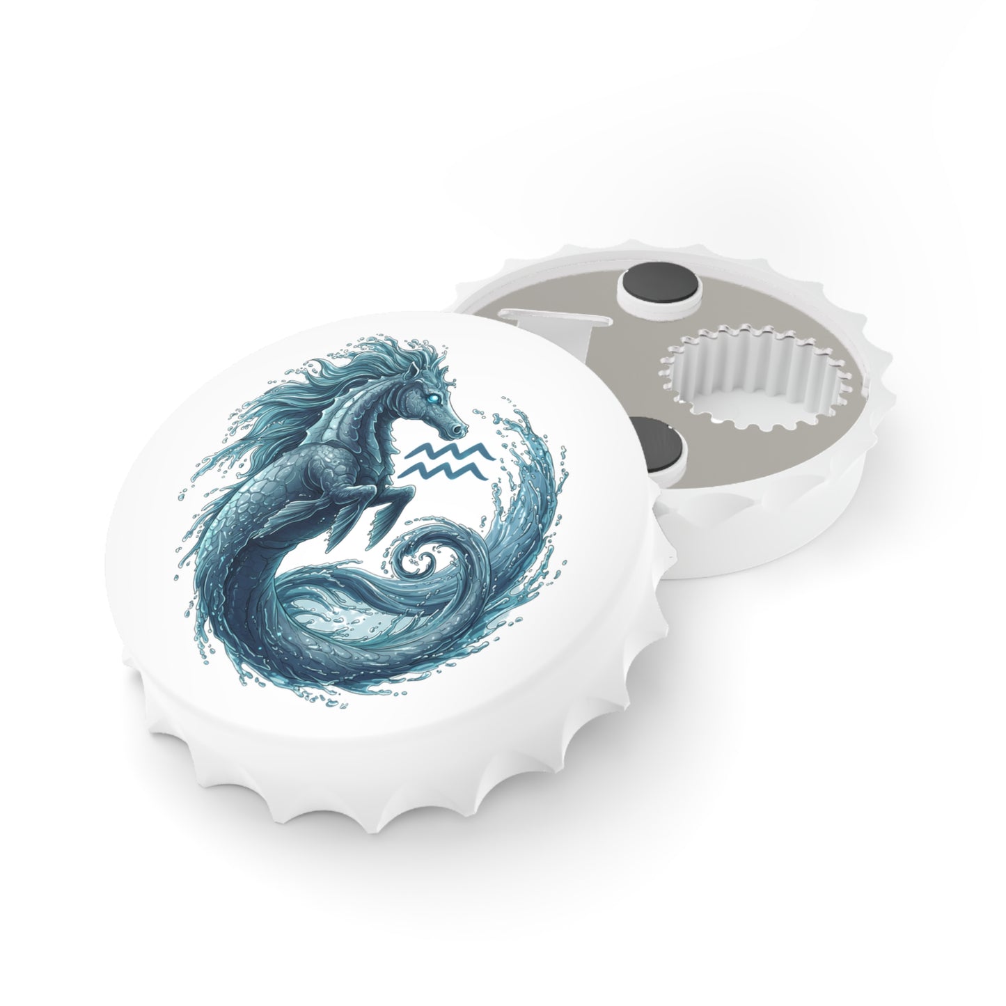 Aquarius Zodiac Charm Bottle Opener – Trendy Galaxy Design