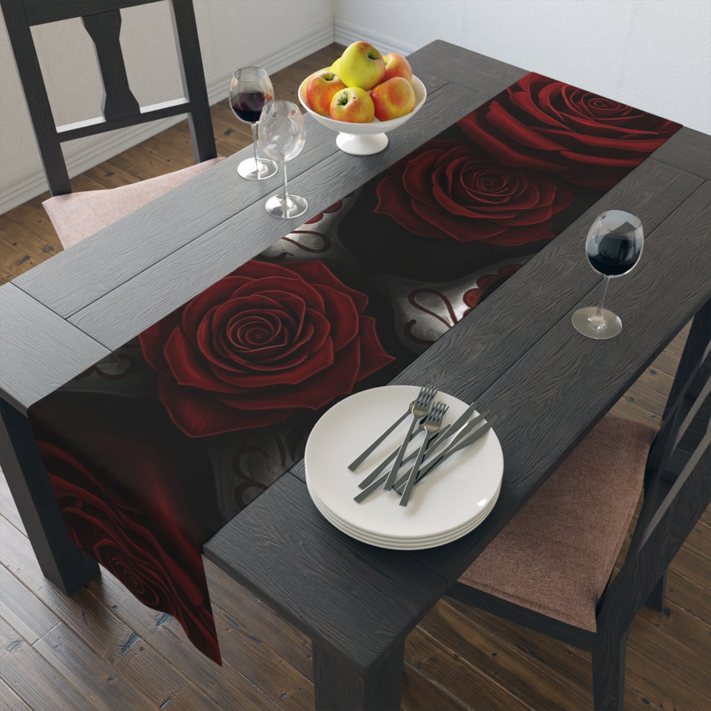 LaCatrina Edge: Bold & Mysterious Table Runner