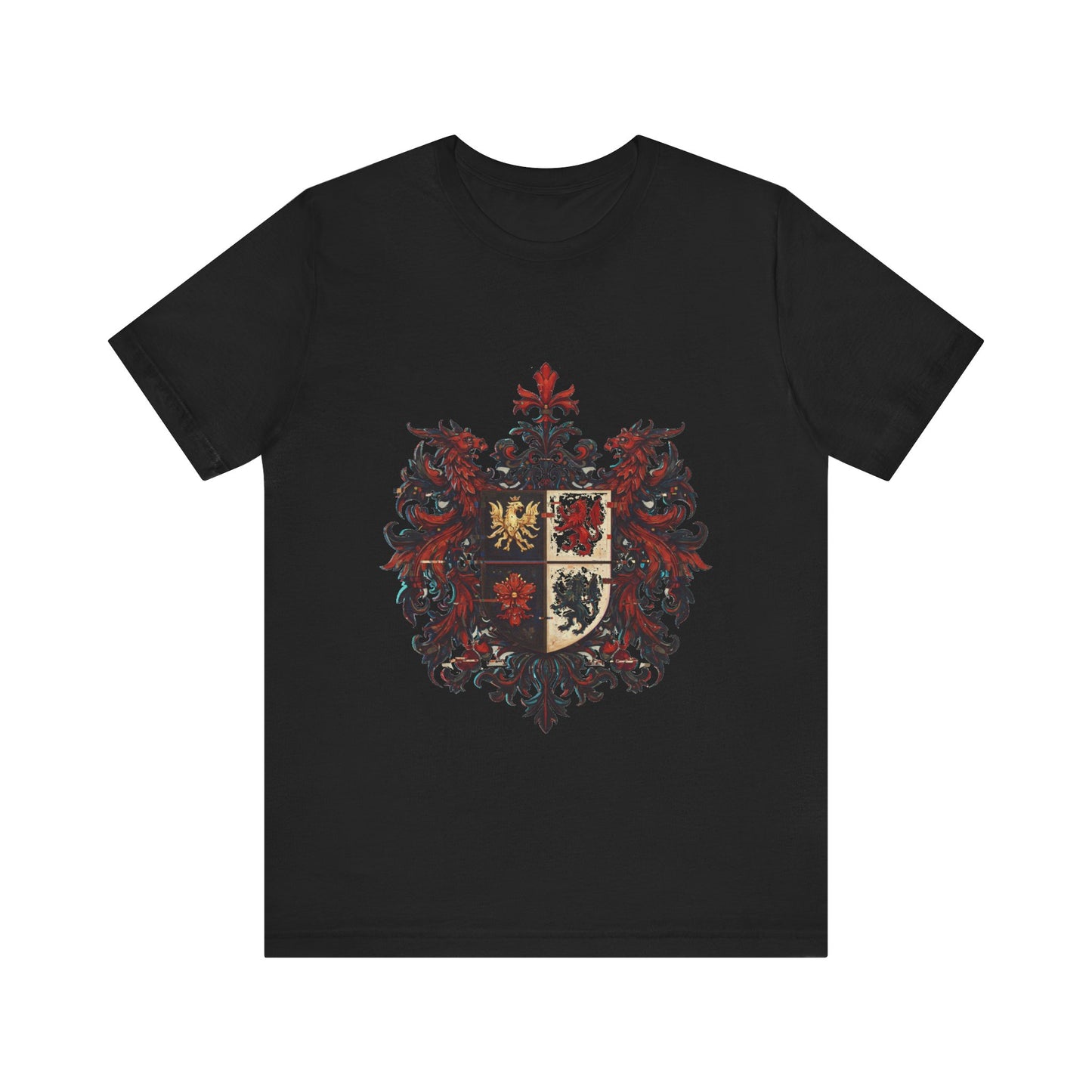 Guild Emblem Fusion Tee - Trendy Unisex Style