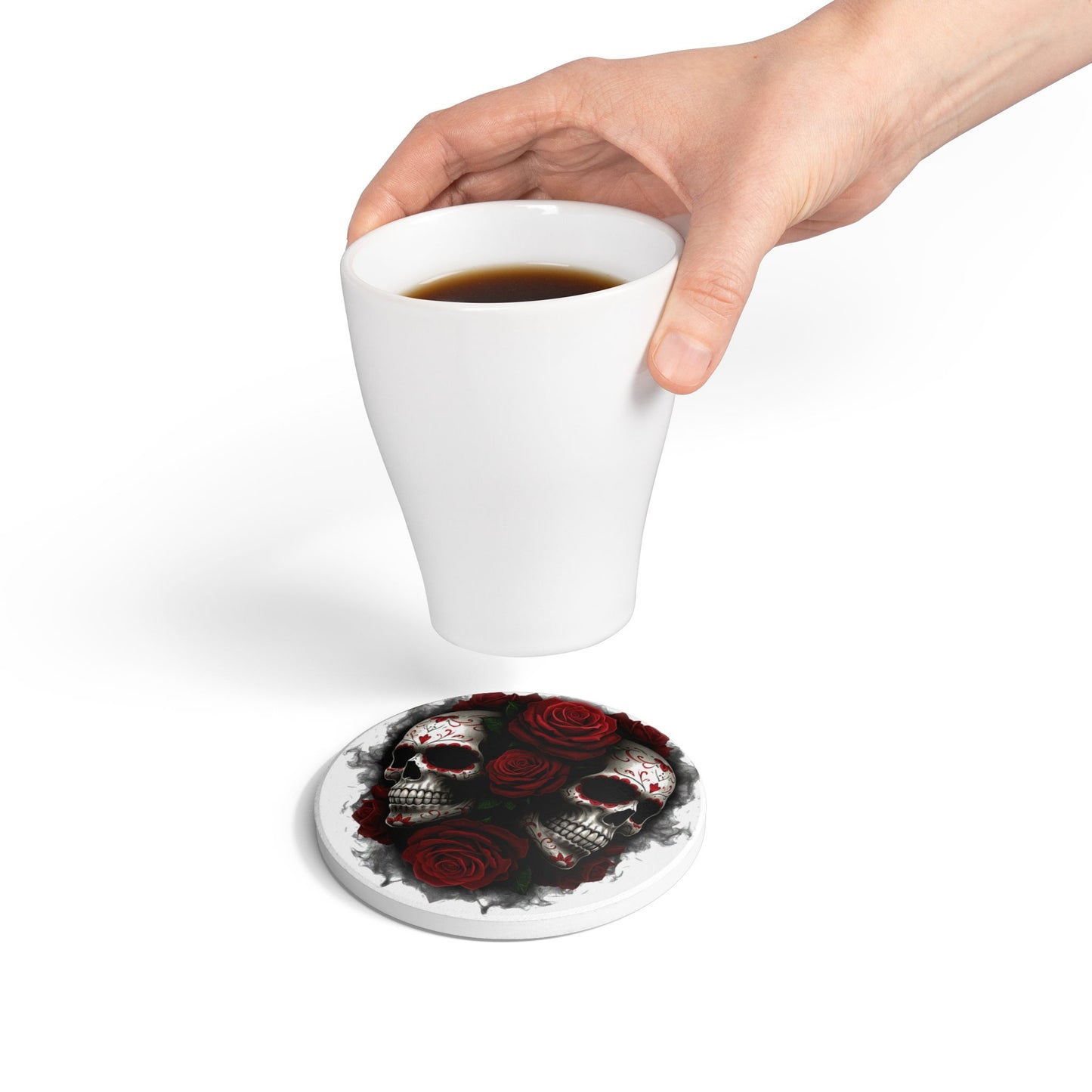 LaCatrina Edge: Dare to Dazzle Ceramic Coaster