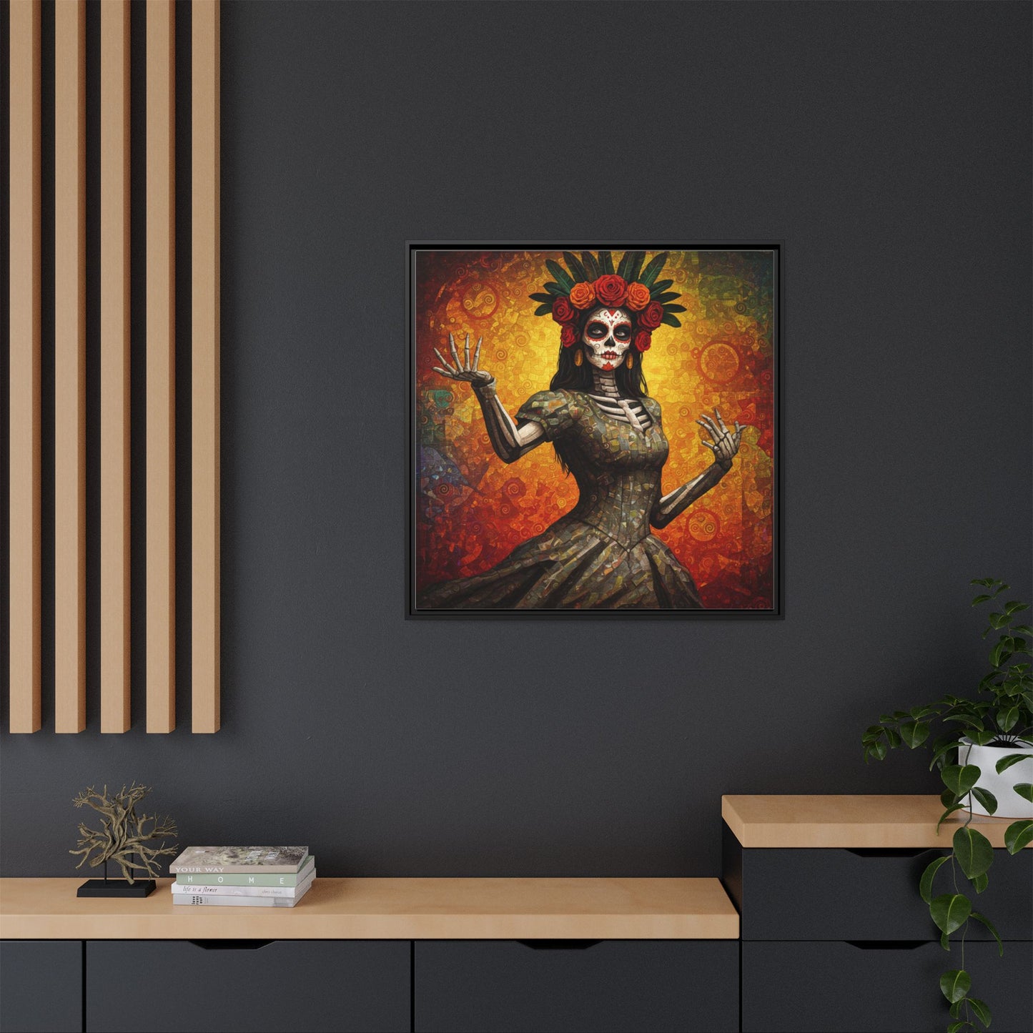 LaCatrina Elegance: Professional Matte Canvas Art #26