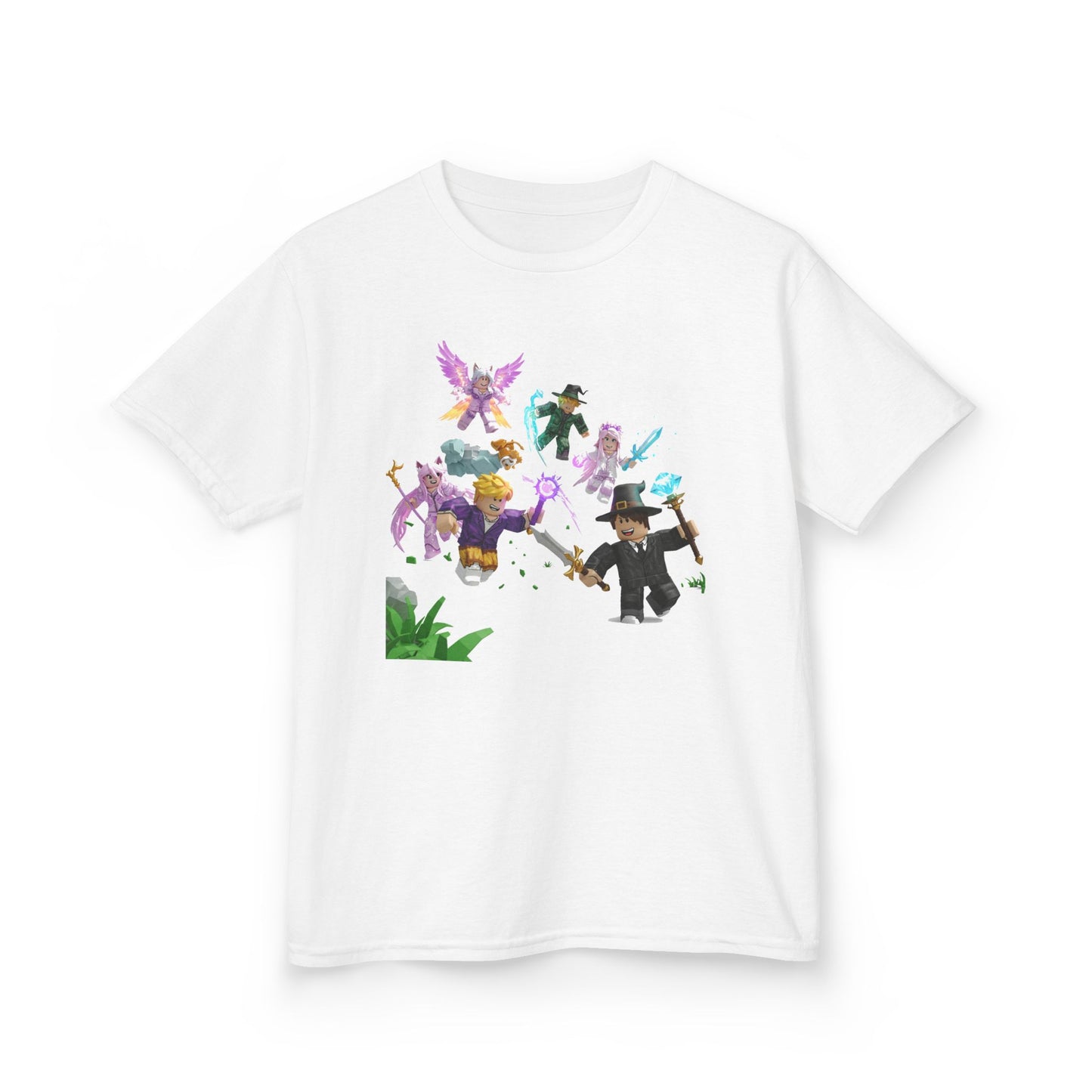 Pixel Pals Adventure Kids Tee - Voxel Characters Edition