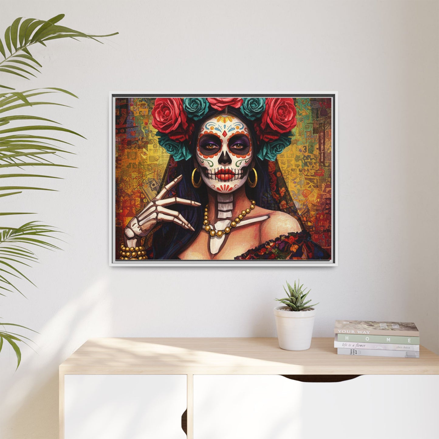 LaCatrina Elegance: Professional Multi-Color Framed Matte Canvas #9