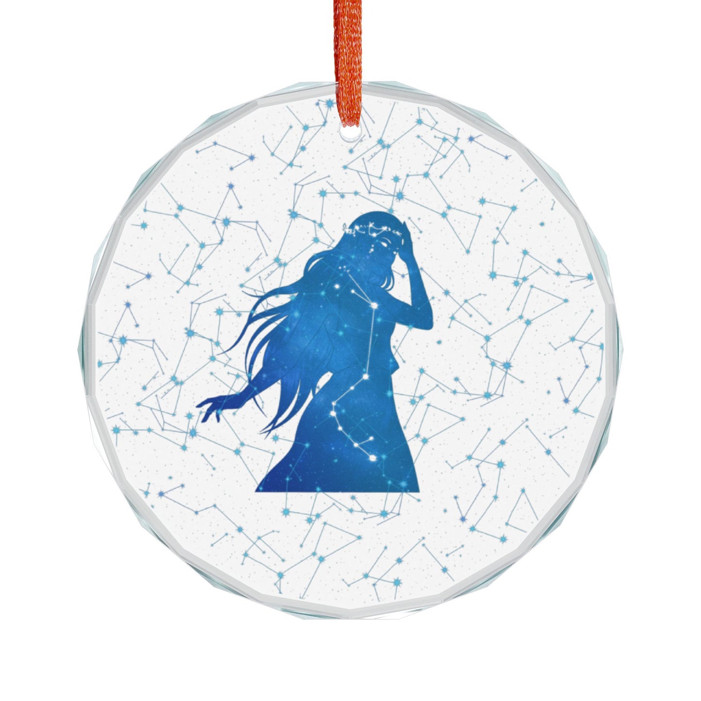 Virgo Vibe - Edgy Zodiac Crystal Ornament #13
