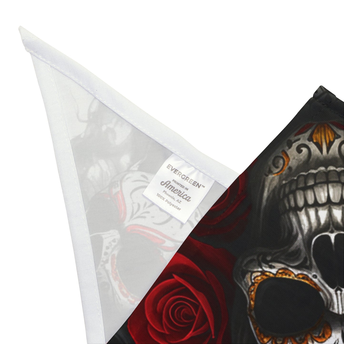 LaCatrina Edge: Chic Skull Pet Bandana
