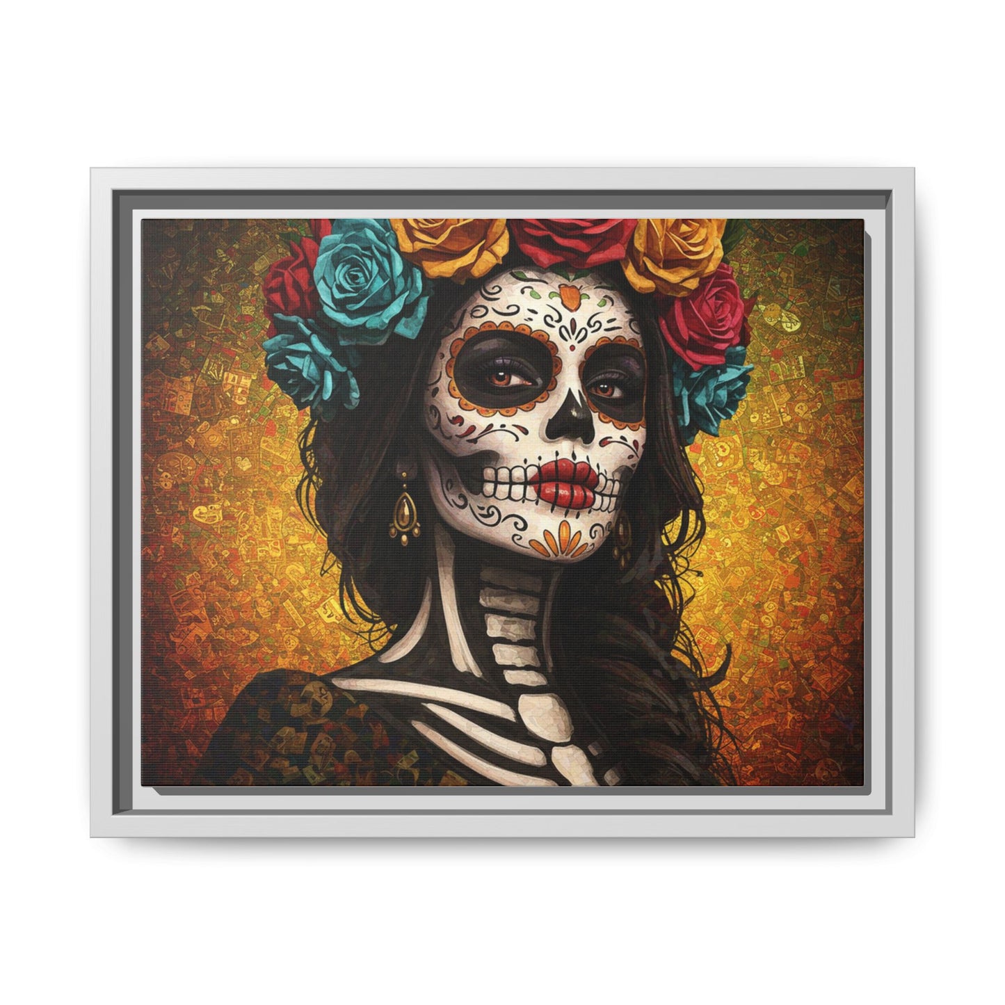 LaCatrina Essence: Professional Multi-Color Framed Matte Canvas #21