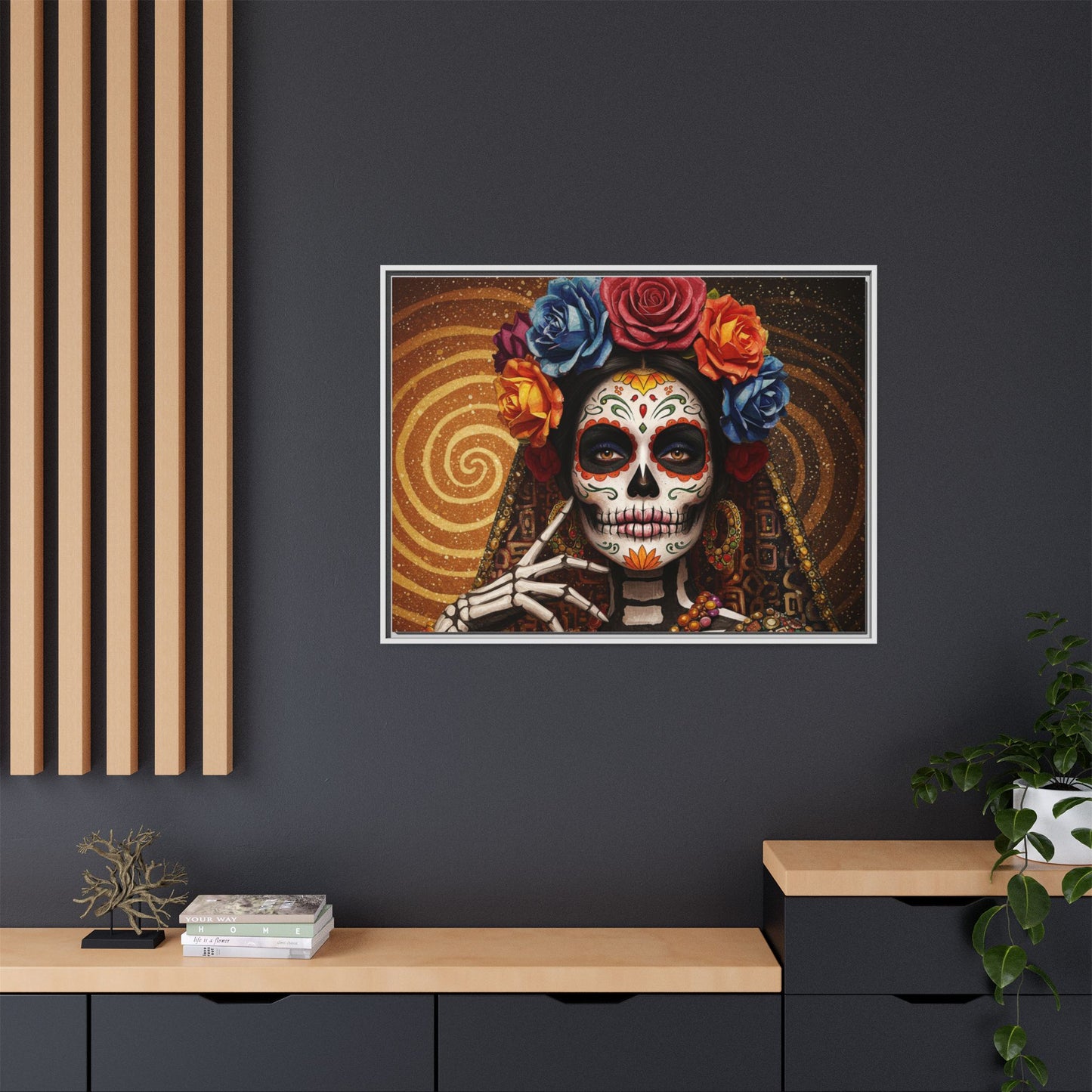 LaCatrina Elegance: Matte Canvas Masterpiece #20