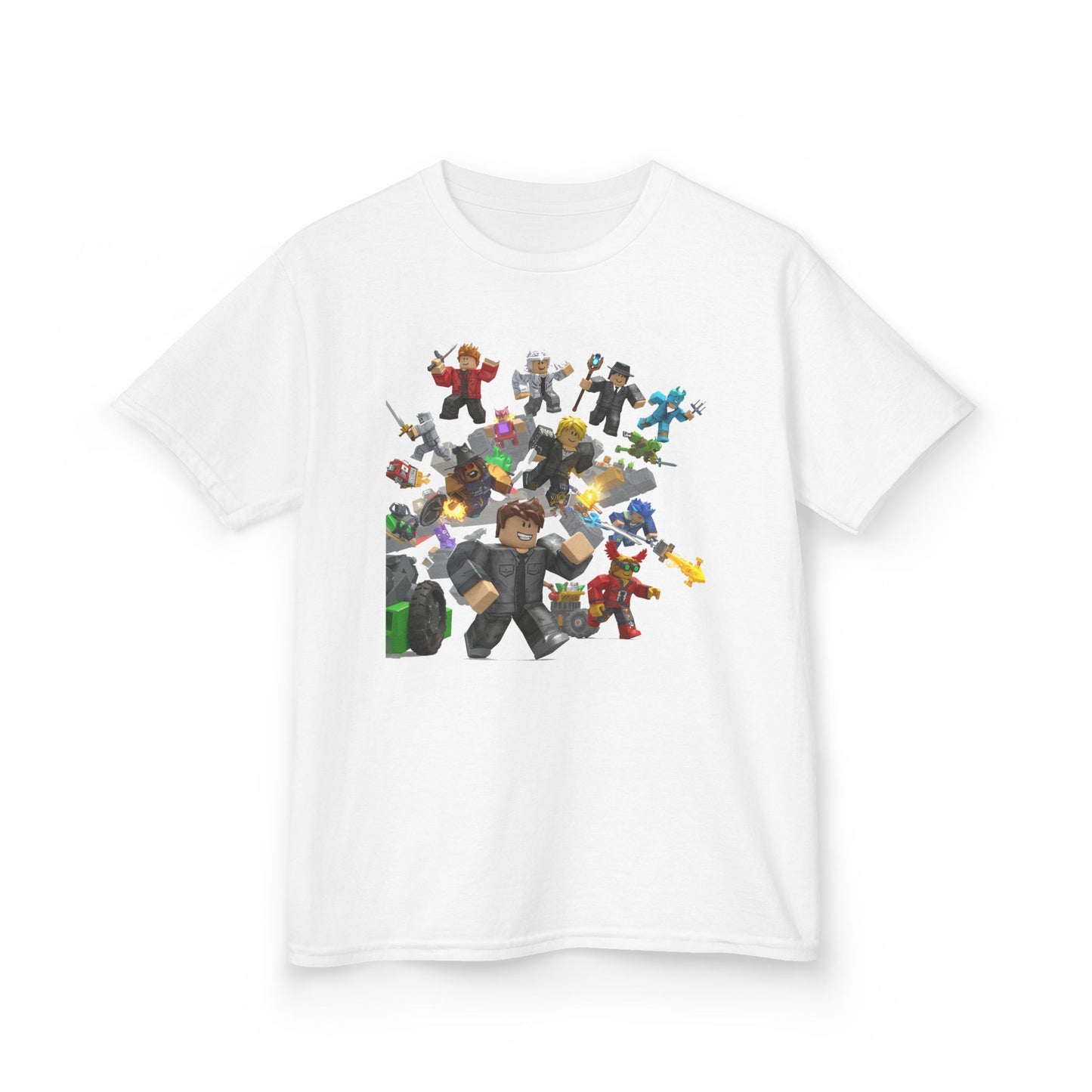 Pixel Pals Paradise - Kids' Trendy Voxel Tee