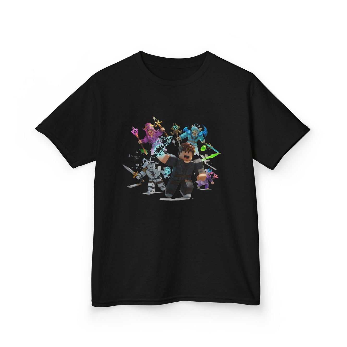 Kids' Voxel Adventure Heavy Cotton Tee - Trendy Edition #46