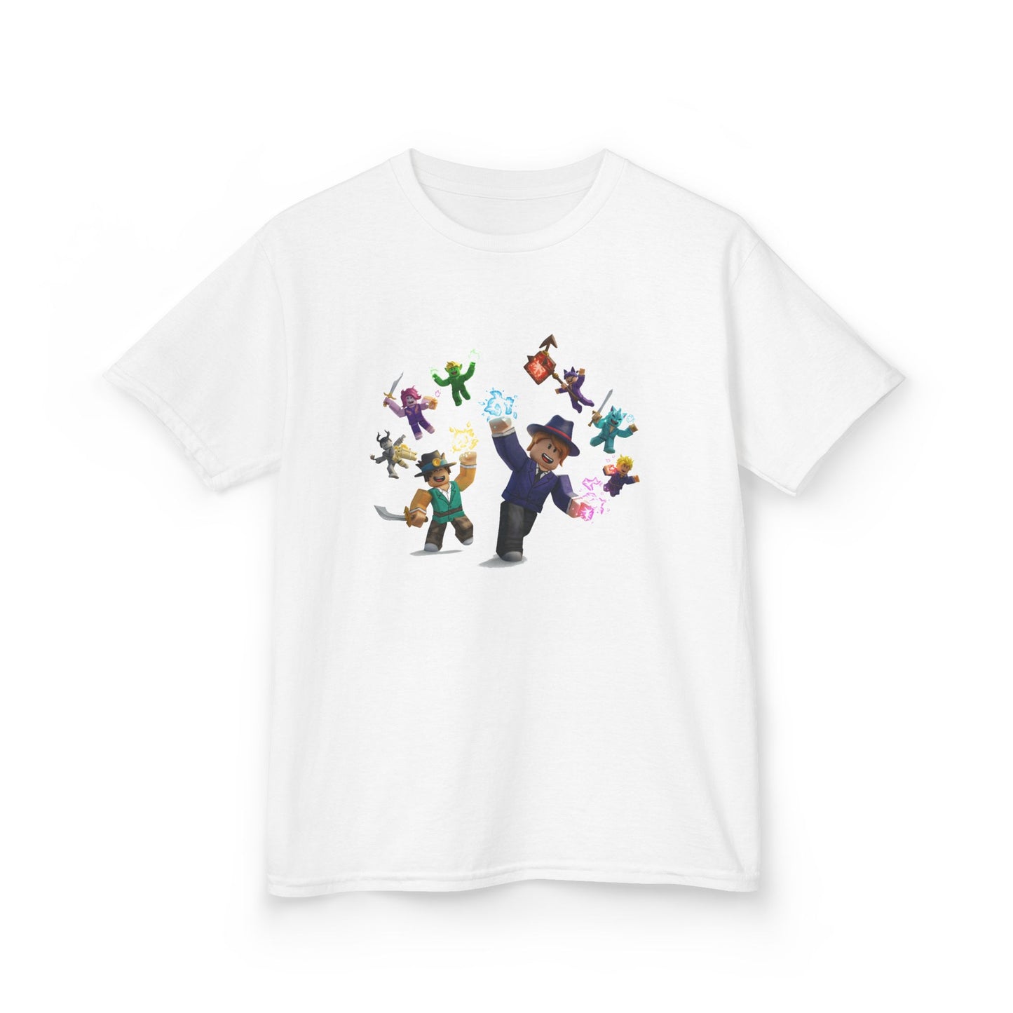 Voxel Adventure Kids Tee - Trendy Pixel Art Edition