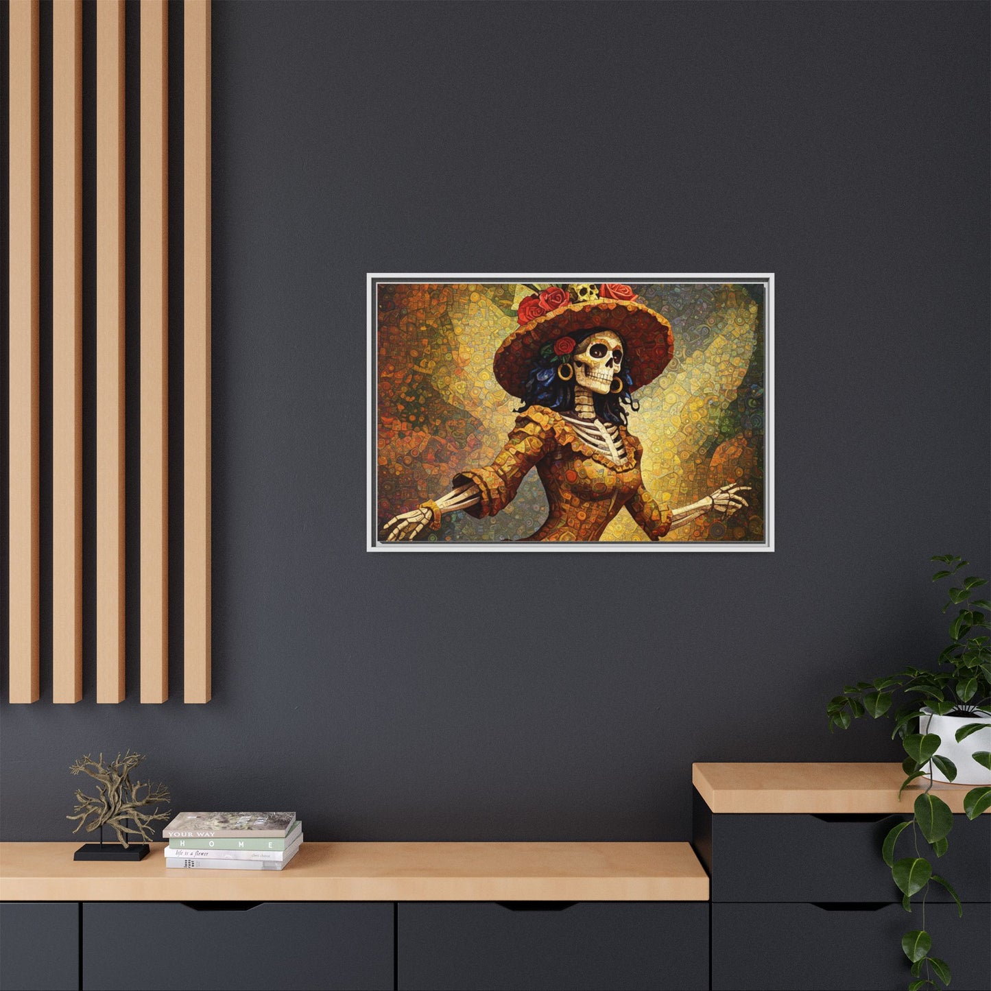 LaCatrina Elegance #18 - Professional Framed Matte Canvas